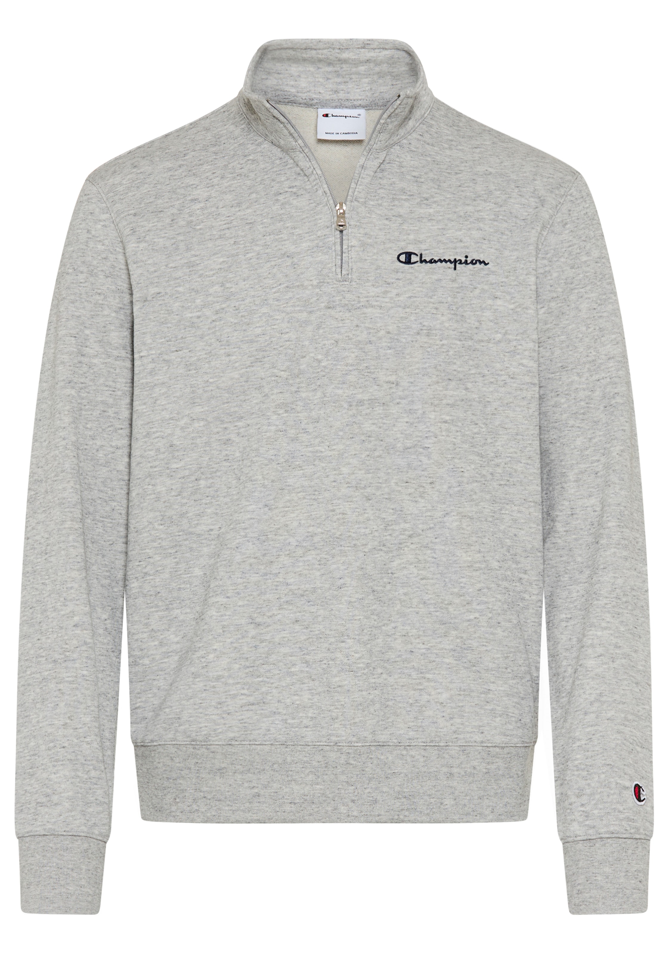 Champion Sweatshirt »ICONS CONTRAST Terry Half Zip Sweatshirt«, mit Halb-Zip-Verschluss, aus Baumwolle und Polyester
