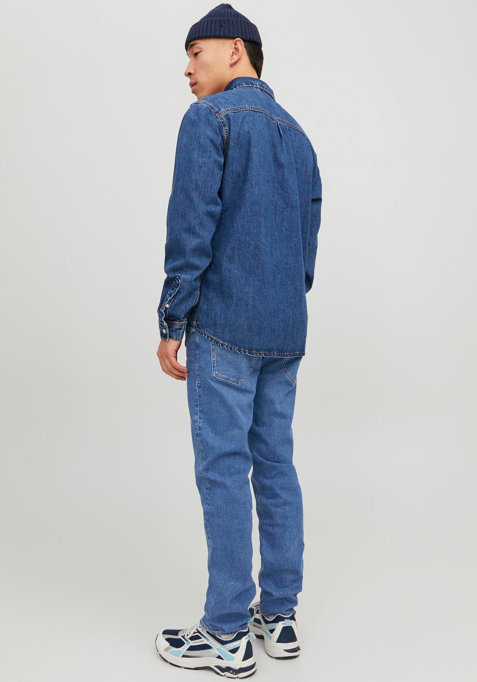 Jack & Jones Tapered-fit-Jeans "JJIMIKE JJORIGINAL AM 385 NOOS" günstig online kaufen
