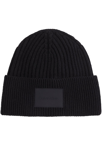 Calvin Klein Kepurė »TONAL RUBBER PATCH BEANIE«