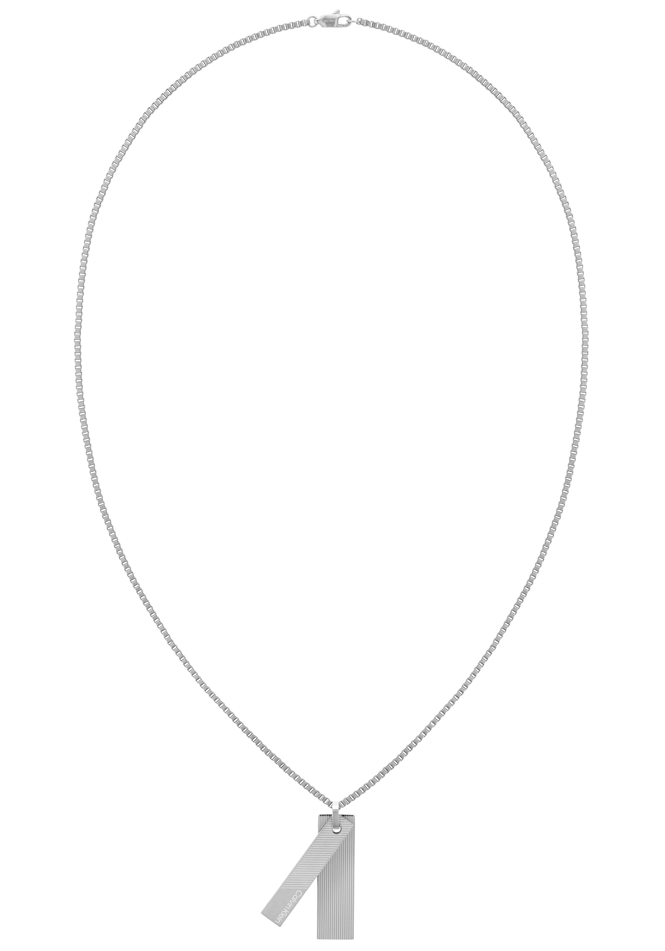 Calvin Klein Kette mit Anhänger »Schmuck Edelstahl Halsschmuck Halskette Venezianerkette ARCHITECTURAL«