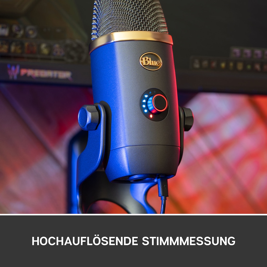 Blue Streaming-Mikrofon »Yeti X World of Warcraft® Edition«, (1 tlg.)