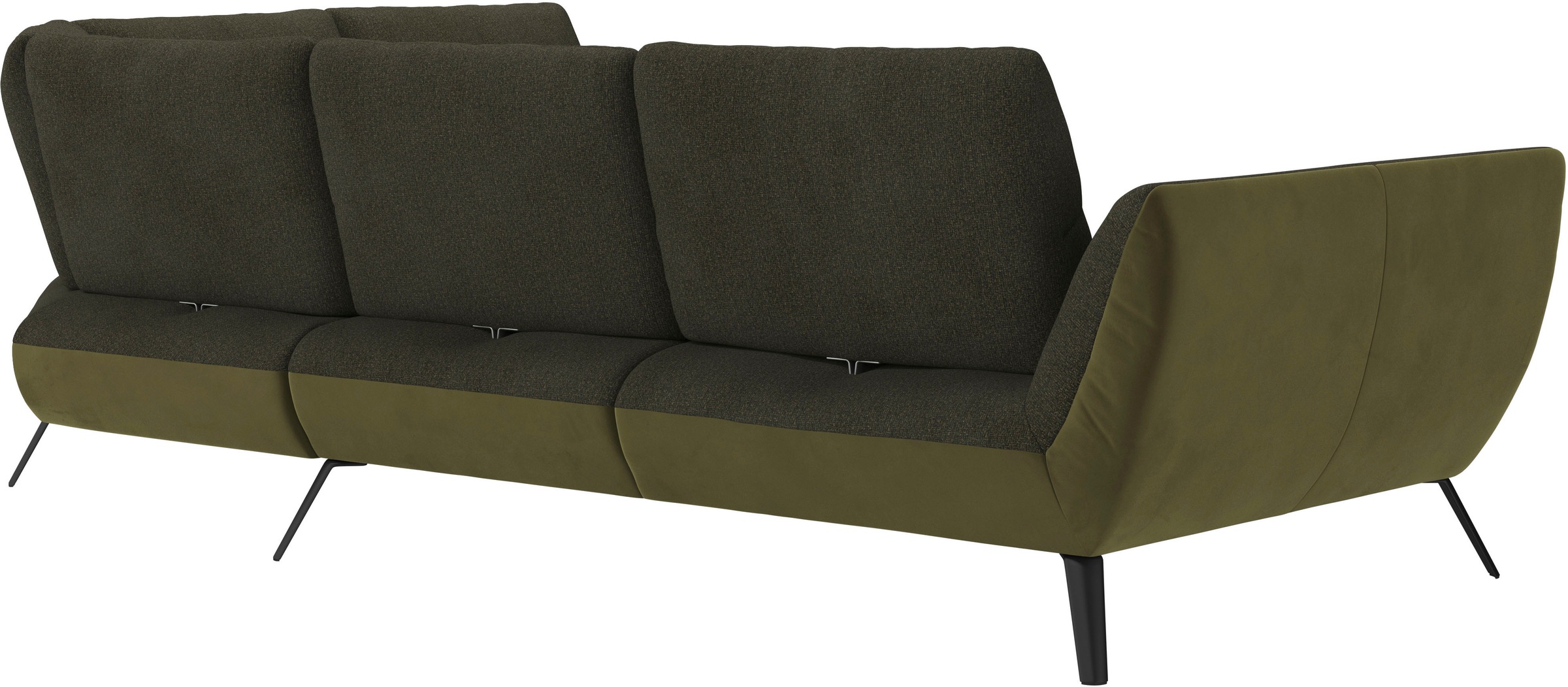 Places of Style Ecksofa »Mikado L-Form«, inkl. Sitztiefenverstellung und Armteilverstellung