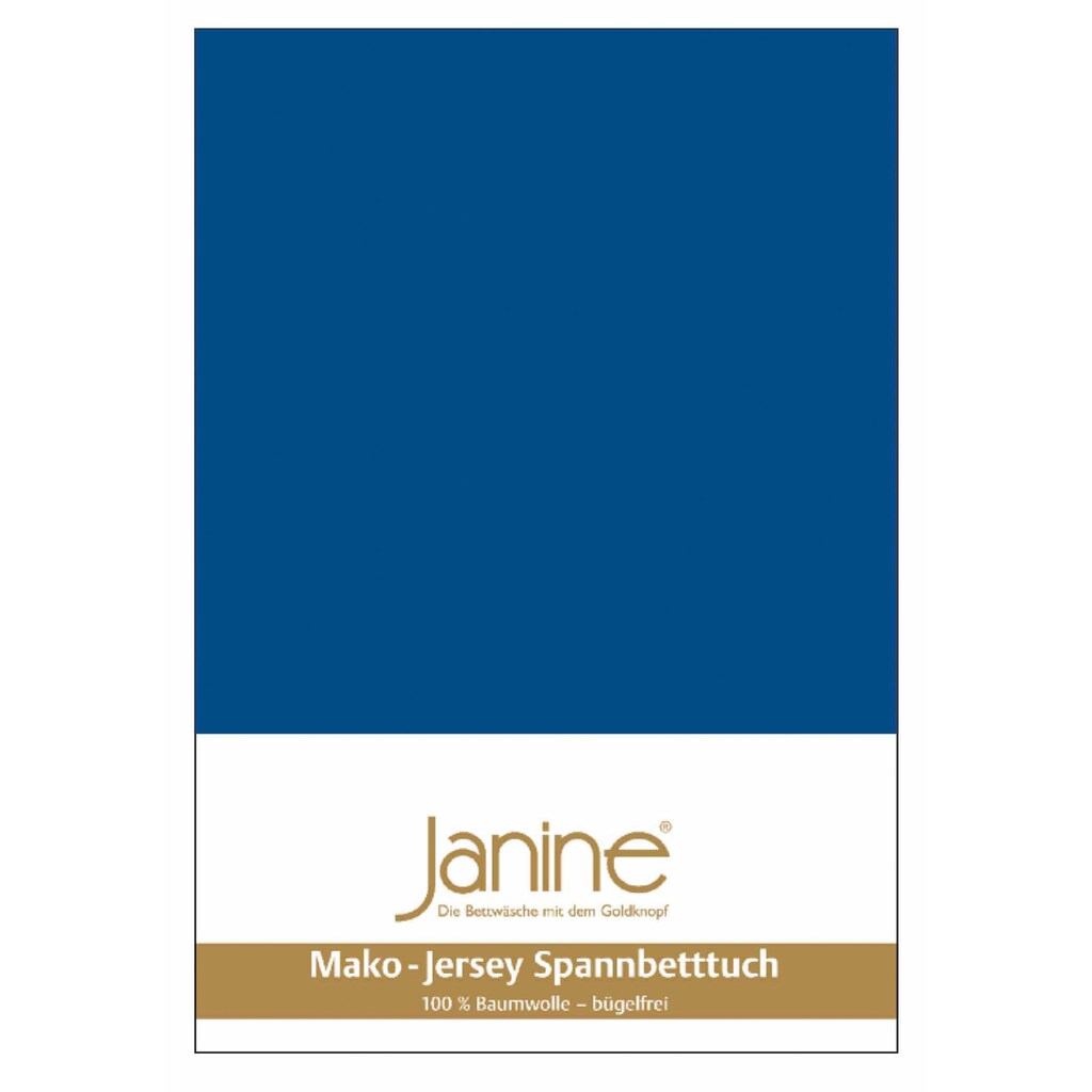 Janine Spannbettlaken »MAKO-FEINJERSEY 5007«