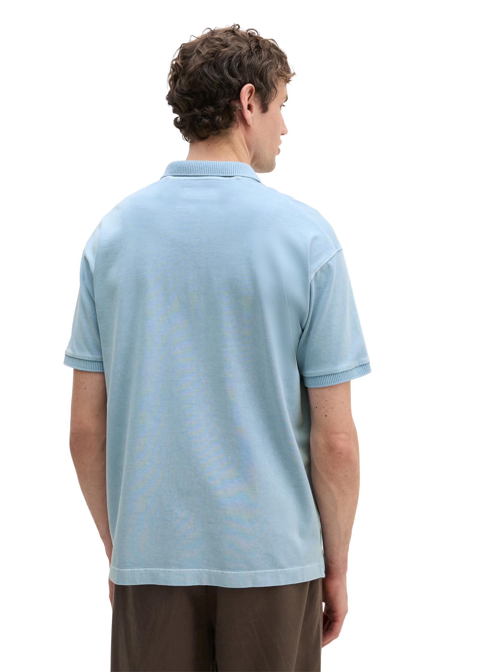 Marc O'Polo Poloshirt »aus schwerem Bio-Baumwoll-Jersey«