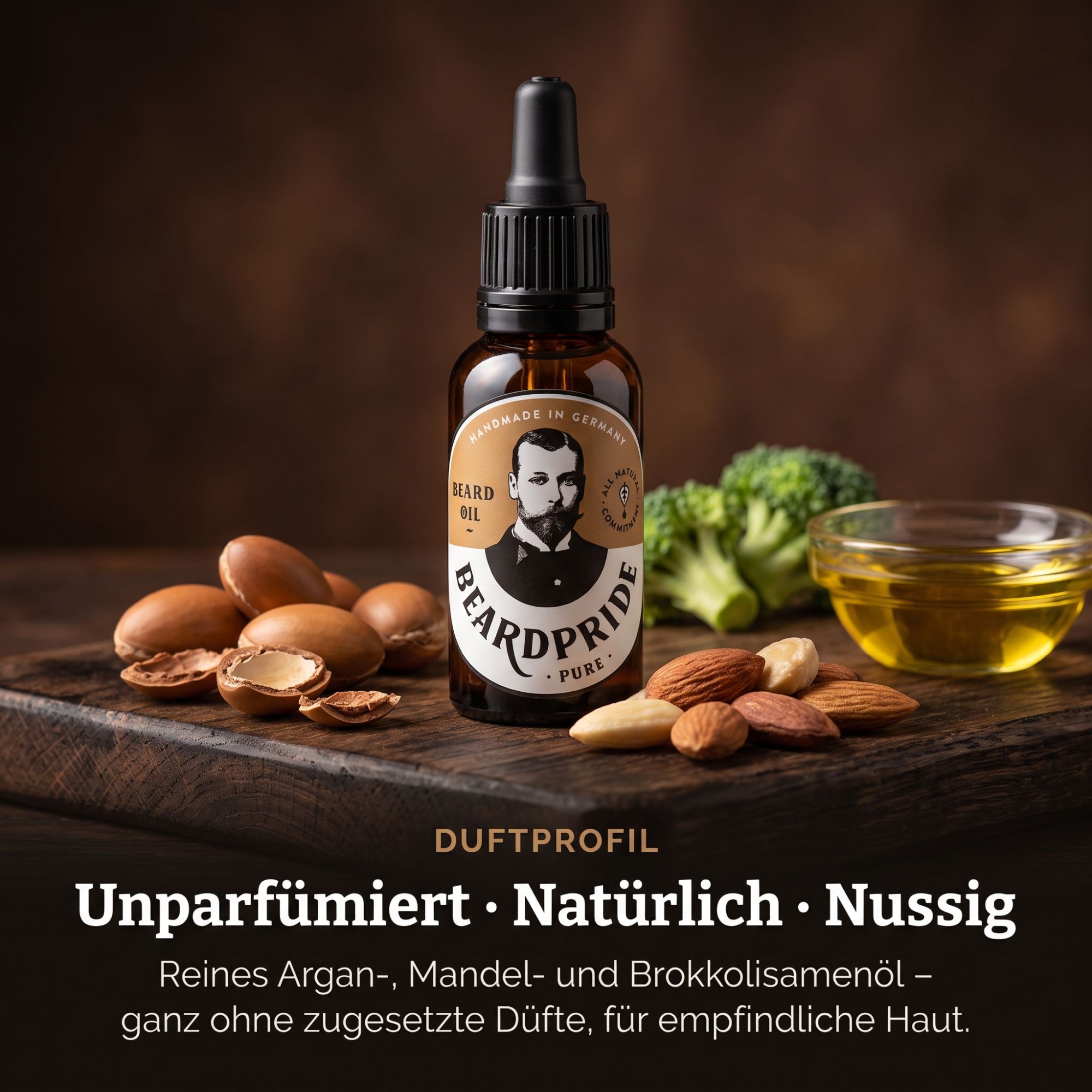Beardpride Bartöl »Pure«