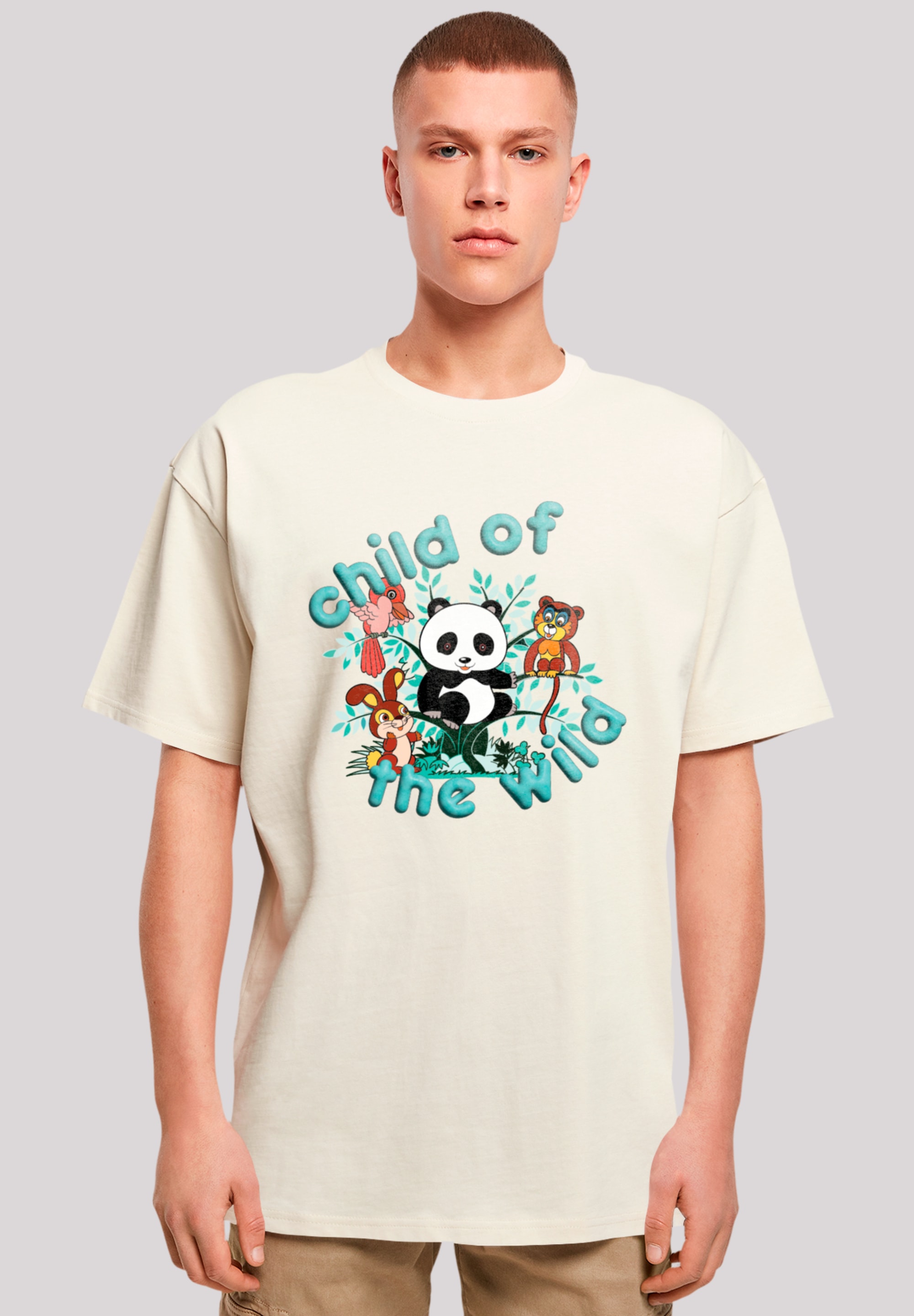 F4NT4STIC T-Shirt "Heroes of Childhood Tao Tao Child Of The Wild", Retro, H günstig online kaufen