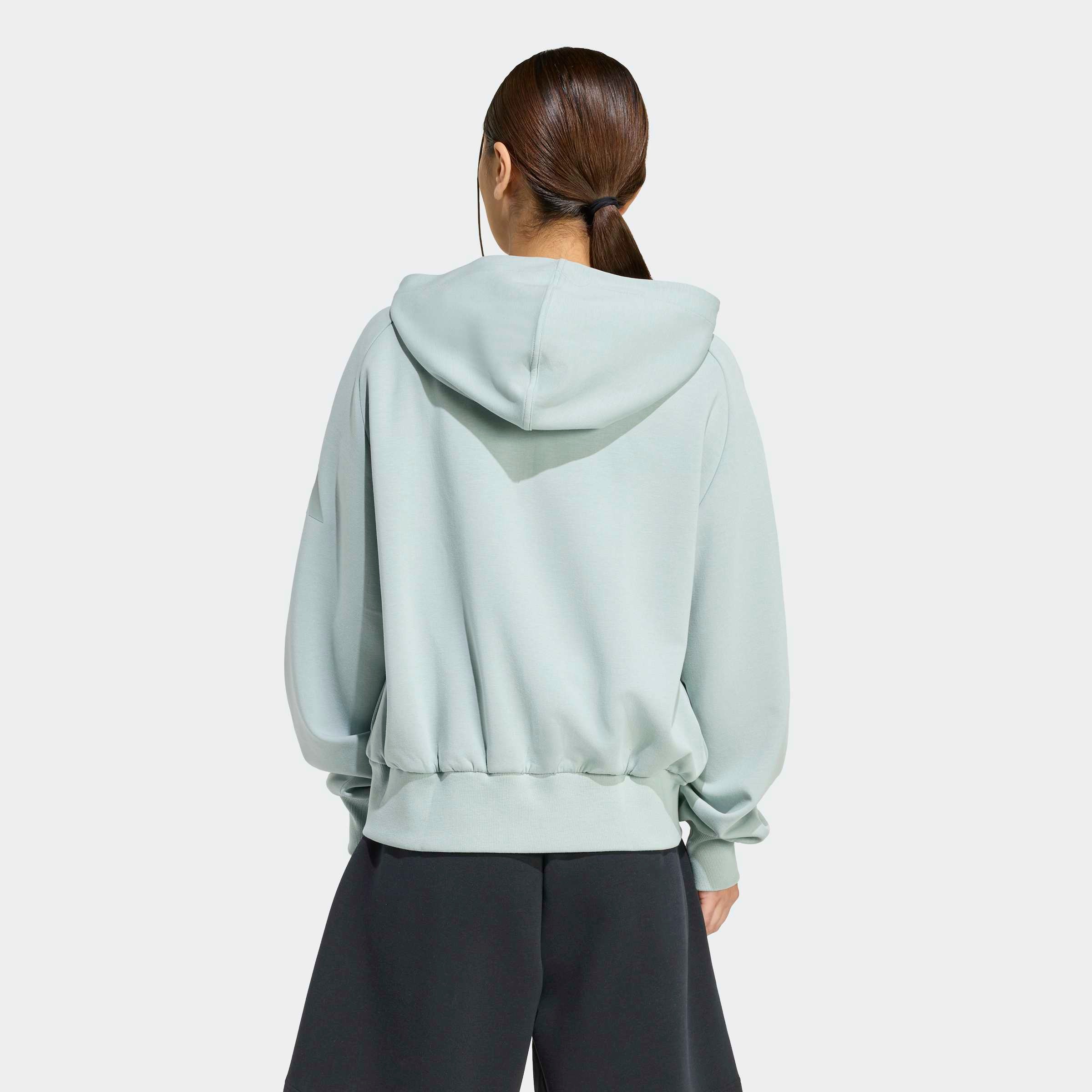 Thumbnail - adidas Sportswear Kapuzensweatshirt "WEICHER LUX HOODIE MIT DURCHGEHENDER REISSVERSCHLUSS"