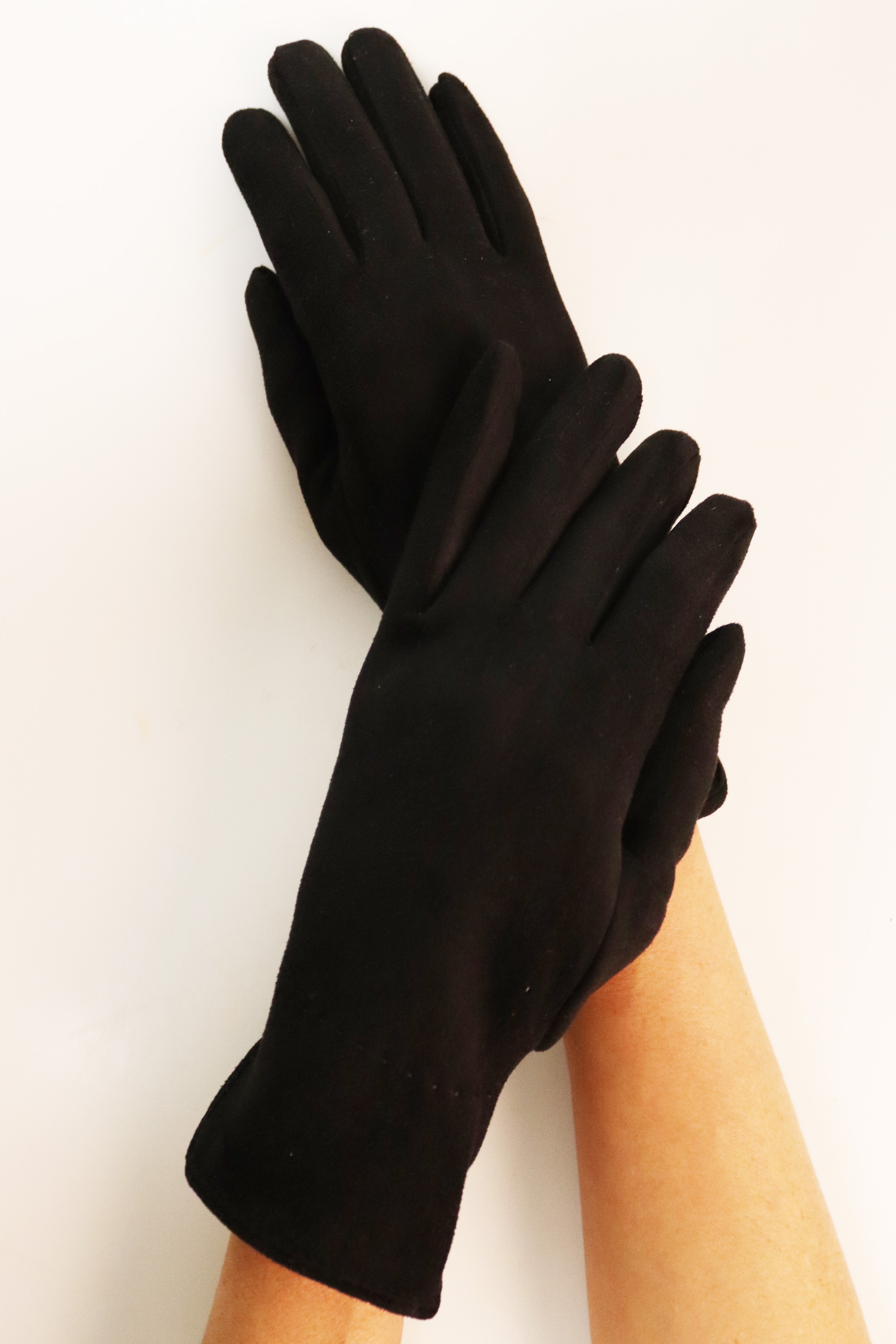 Thumbnail - Capelli New York Strickhandschuhe 1 Paar, mit Ziernaht, Metall-Logo, Feinripp-Strick, elastisch