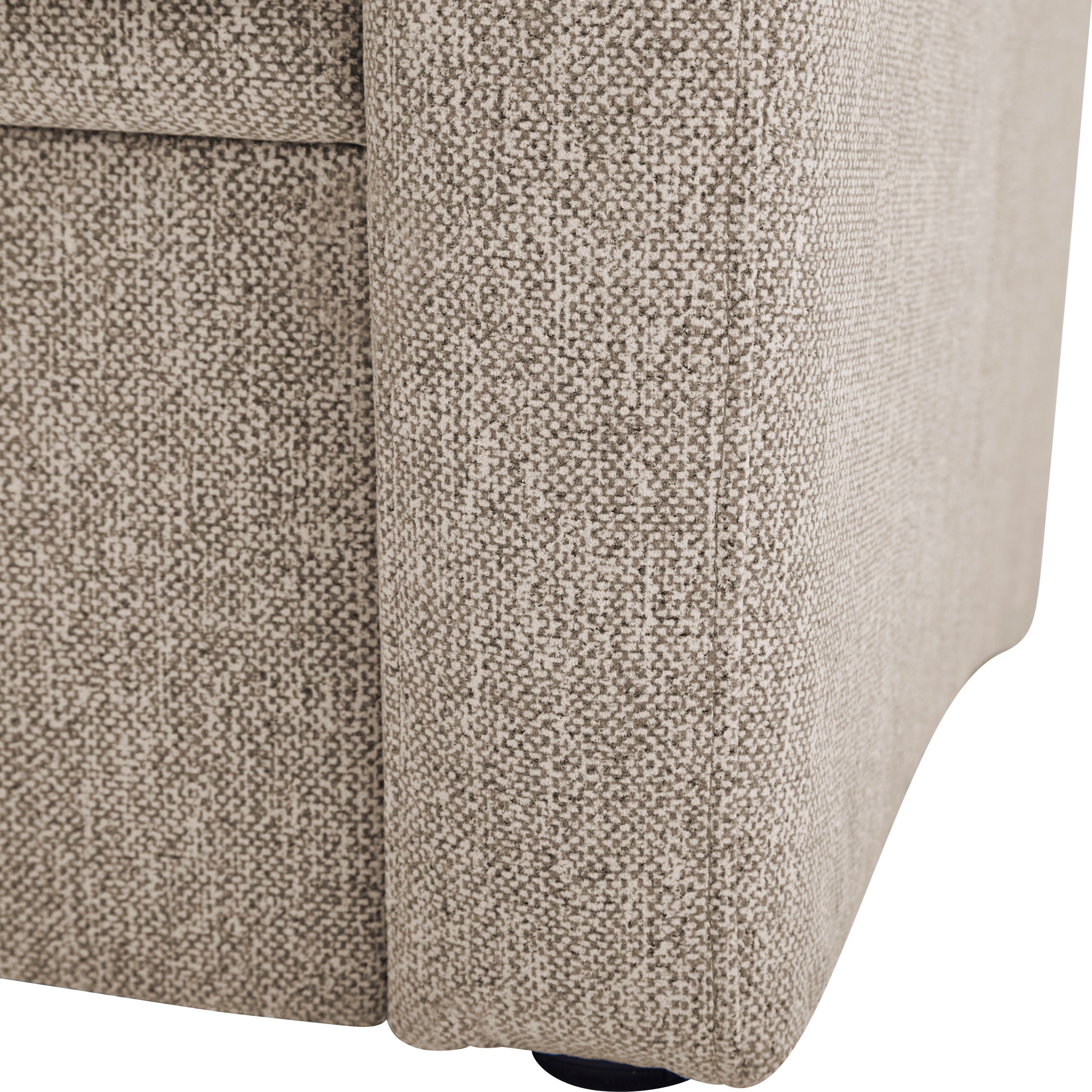 VILLA BECK Ecksofa »Varese L-Form«, (2 St.), Kopfteilverstellung, wahlweise mit Sitzvorzug, in Sitzhöhe 46 cm