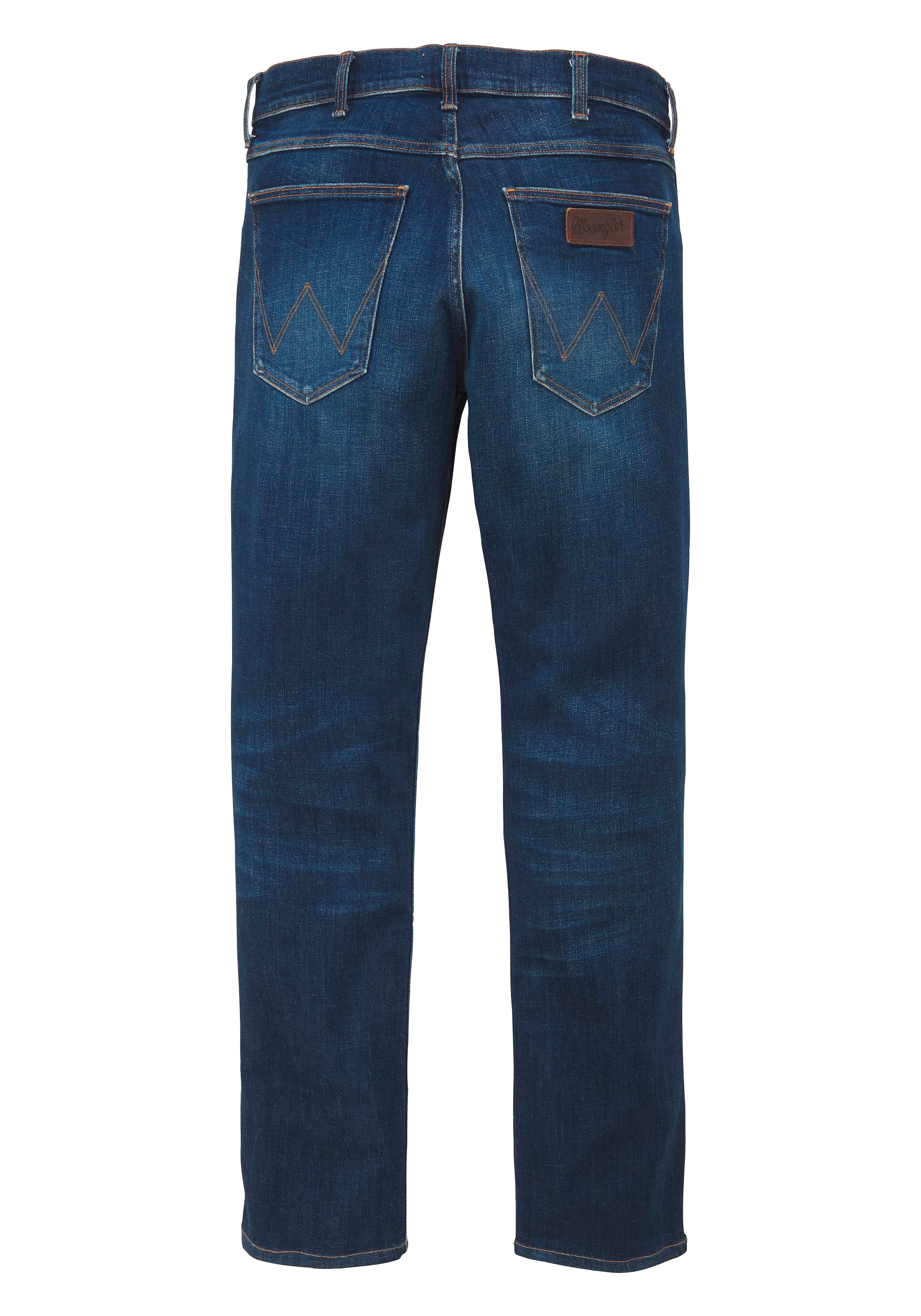 Wrangler Herren Jeans Greensboro - Regular Fit - Blau - For Real günstig online kaufen