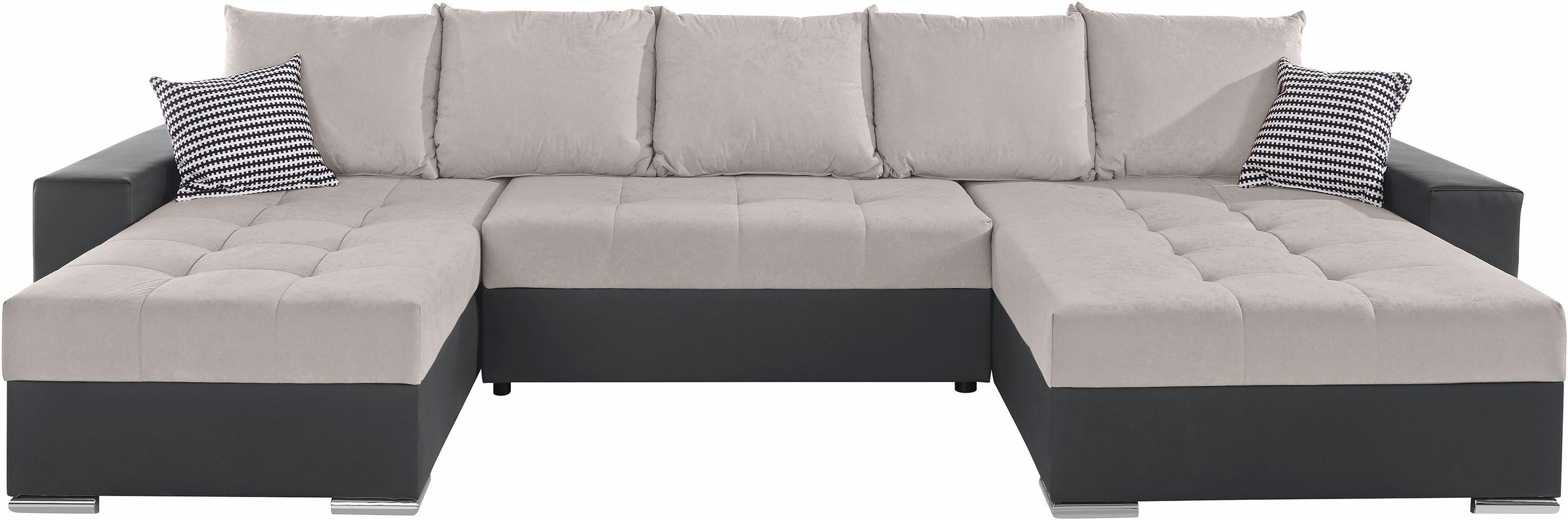 COLLECTION AB Wohnlandschaft "Josy XXL U-Form, B: 333 cm, mit 2 Recamieren günstig online kaufen