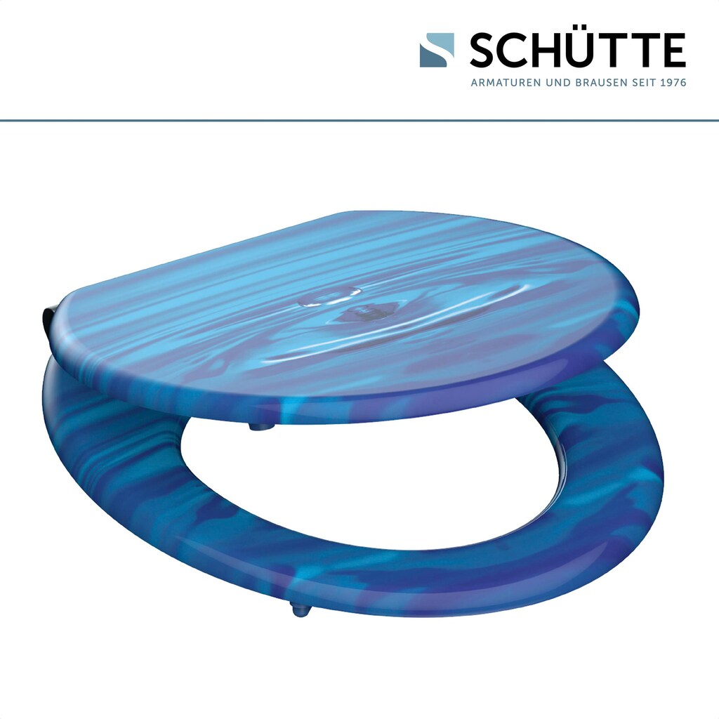 Schütte WC-Sitz »Blue Drop«