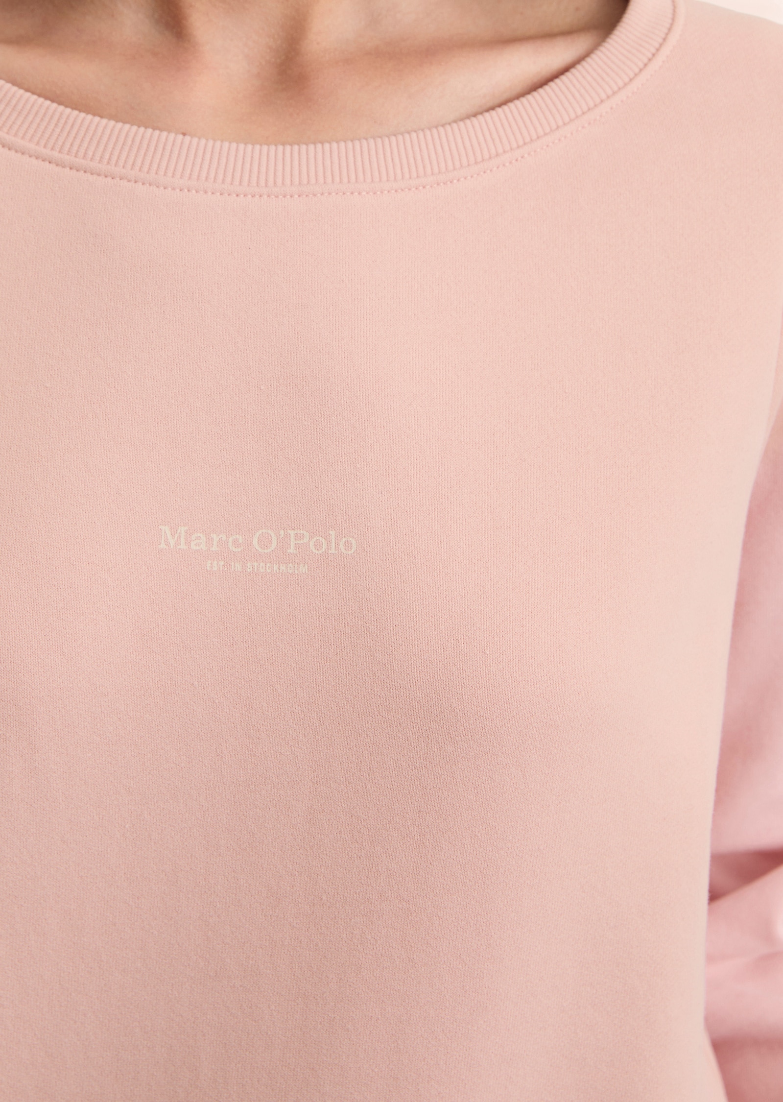 Marc O'Polo Sweatshirt »mit gepeachter Oberfläche«