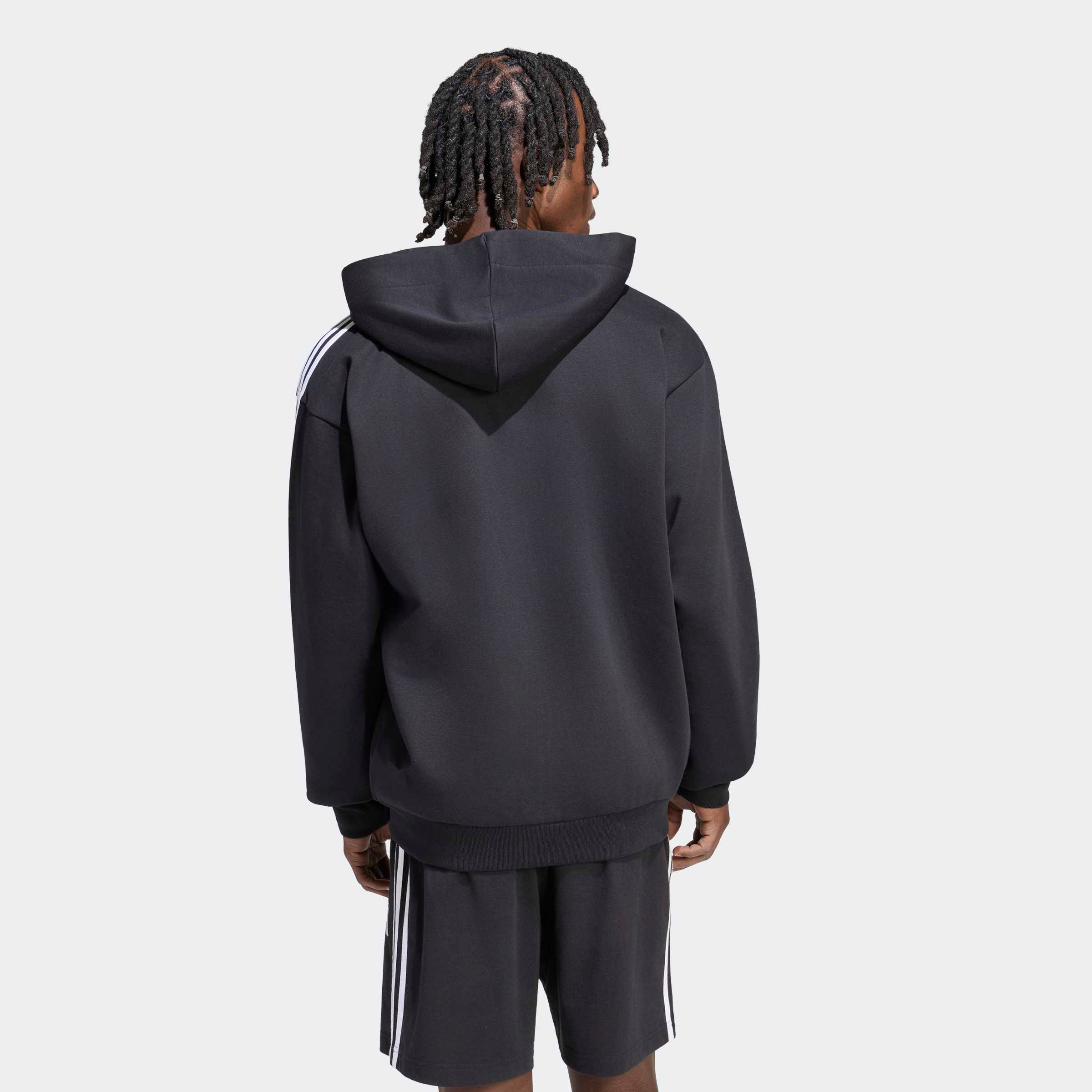 adidas Sportswear Kapuzensweatshirt »ESSENTIALS 3-STREIFEN FLEECE«
