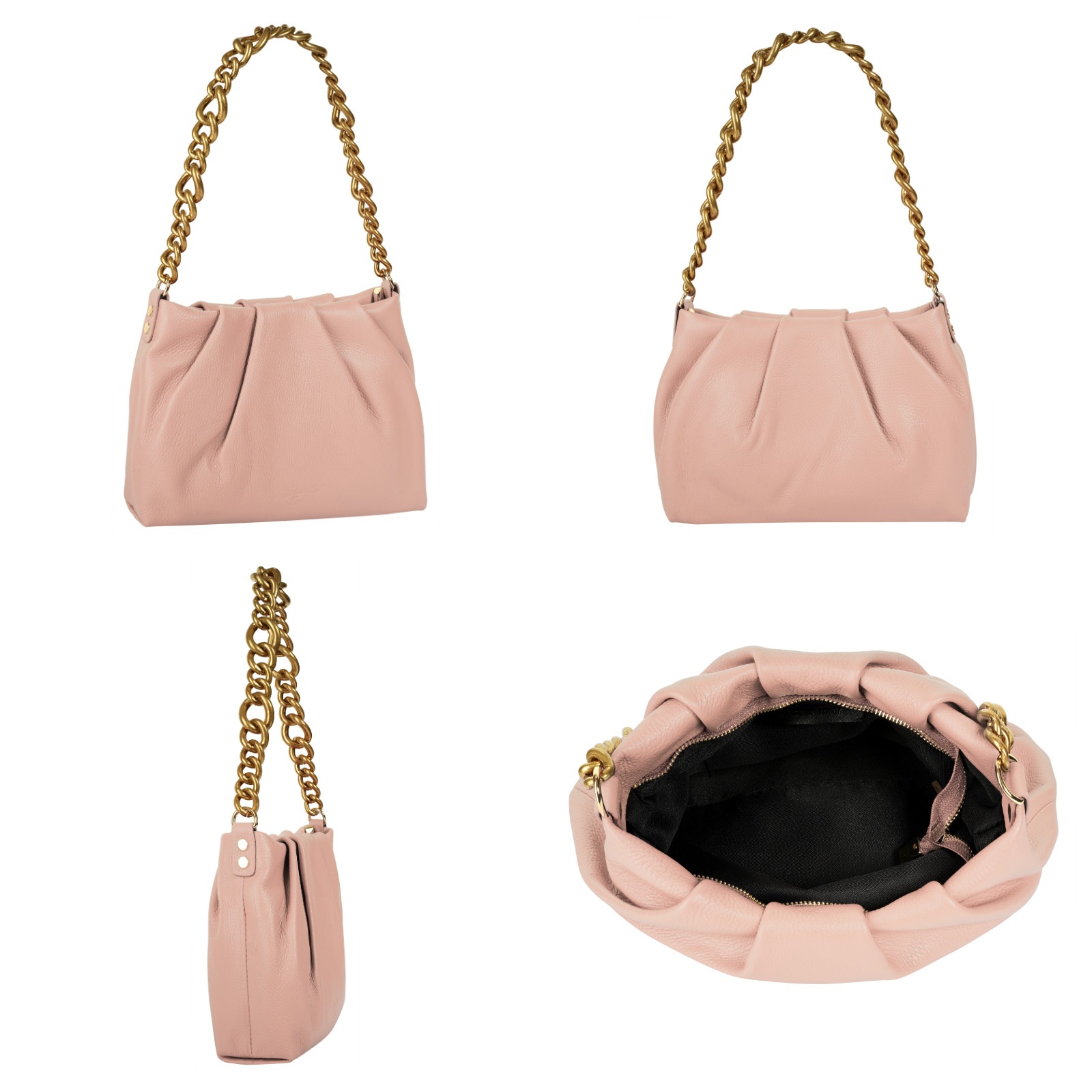 Samantha Look Umhängetasche, echt Leder, Made in Italy günstig online kaufen