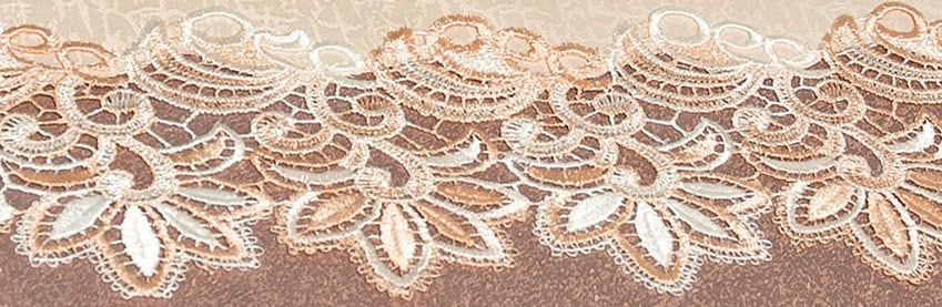 Delindo Lifestyle Platzset »ROMANTIC LACE«, (1 St.), Edle Macramee-Spitze