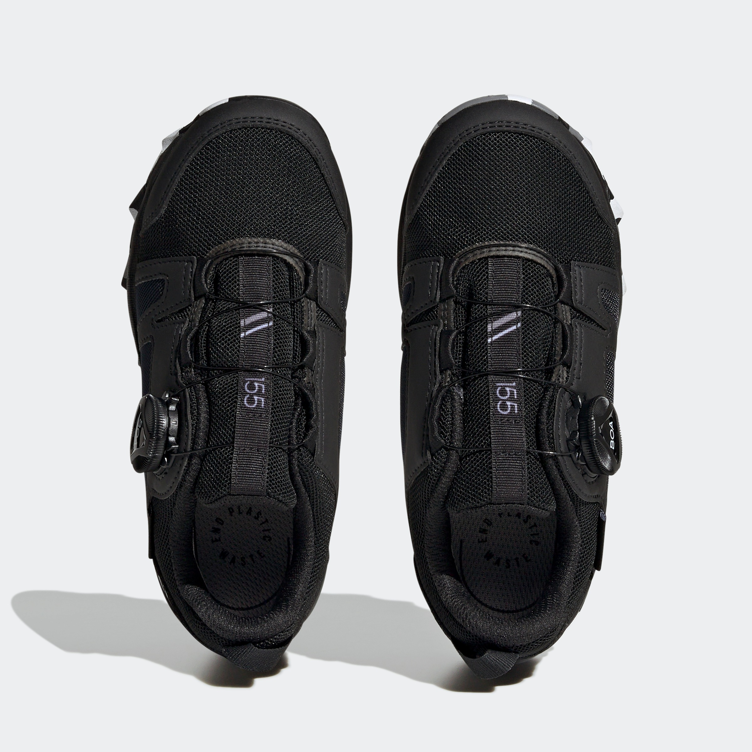 Trailrunningschuh ADIDAS TERREX "AGRAVIC BOA RAIN.RDY TRAILRUNNING", Mädchen, Gr. 39, schwarz-weiß (core schwarz, ftwr weiß, grau three), Synthetik, Textil, Schuhe, wasserdicht, für Kinder & Jugendliche 3