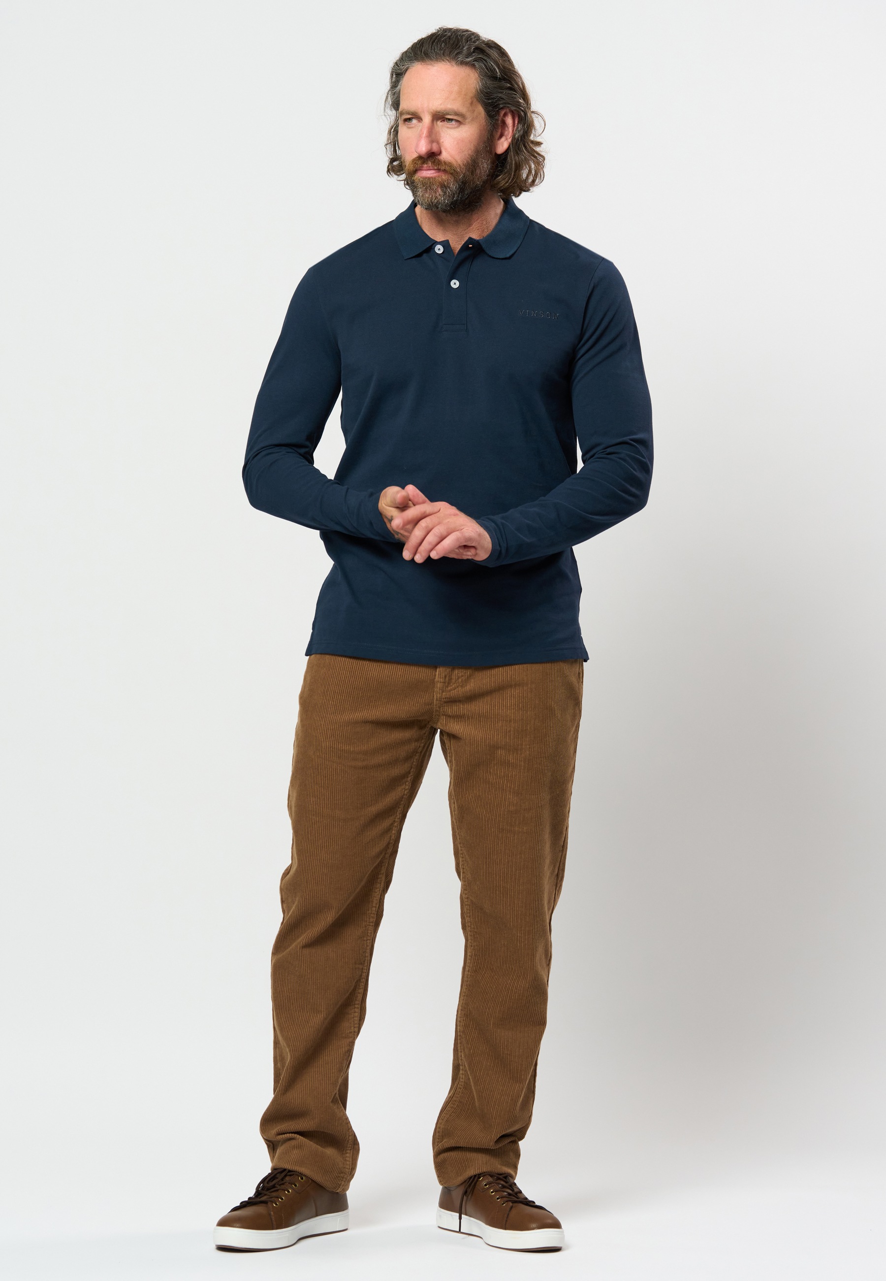 VINSON Kurzarmhemd »VINSON Polo shirt VMVMHenning«