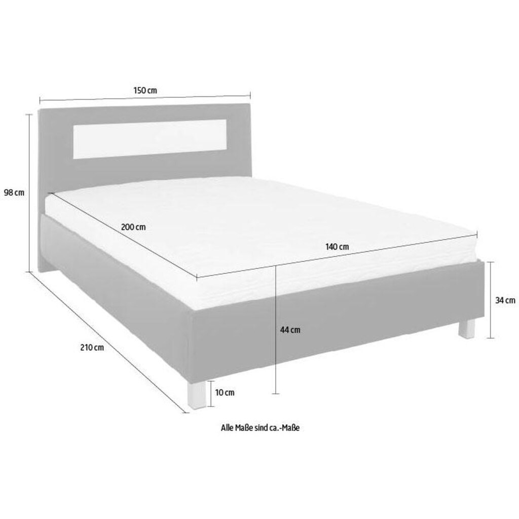 Westfalia Schlafkomfort Polsterbett