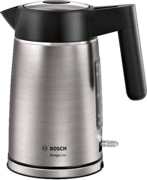 BOSCH Wasserkocher "DesignLine TWK5P480, Ausgießen ohne Spritzer, Tassenanz günstig online kaufen