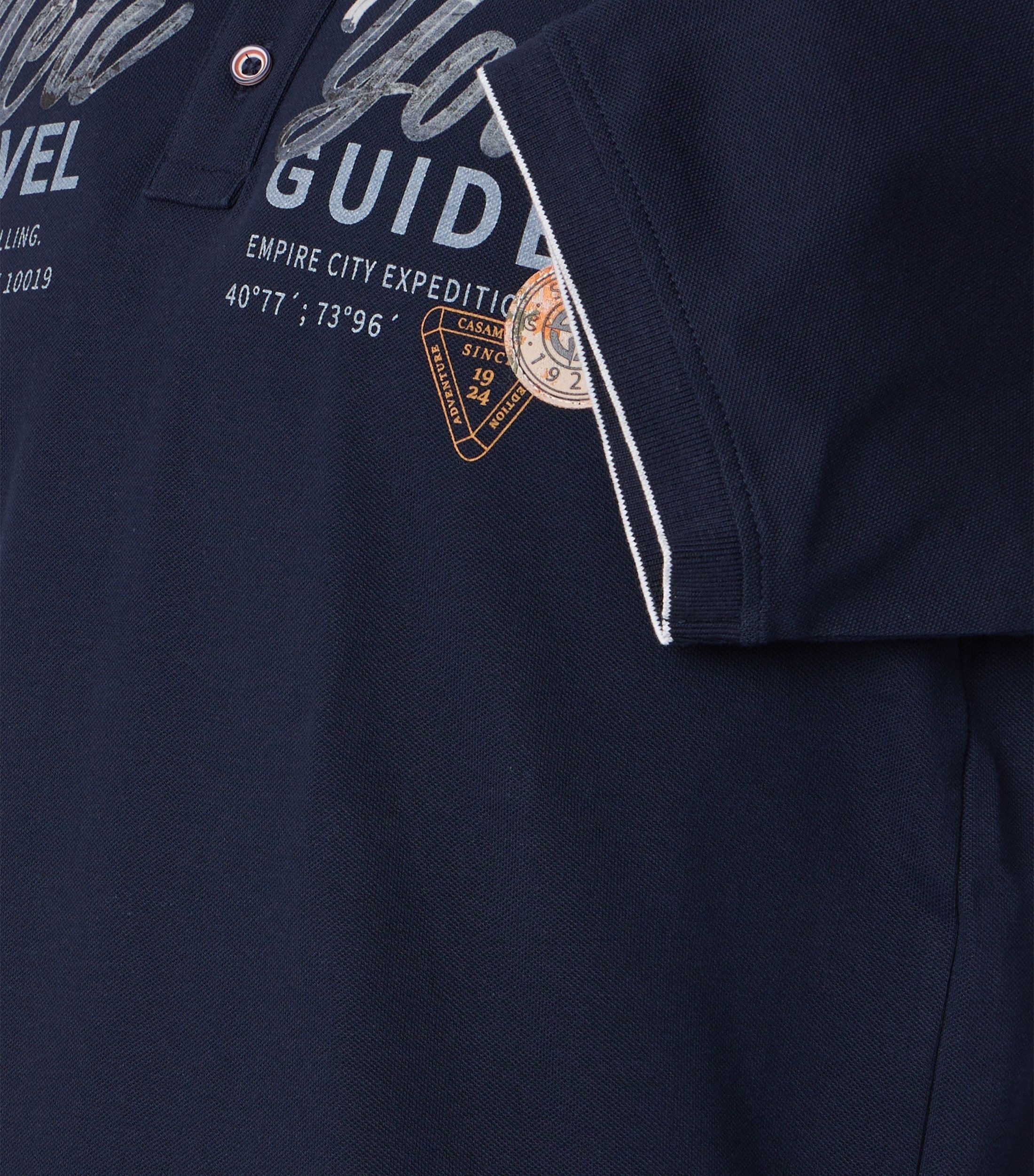 CASAMODA Poloshirt »CASAMODA Polo-Shirt uni«