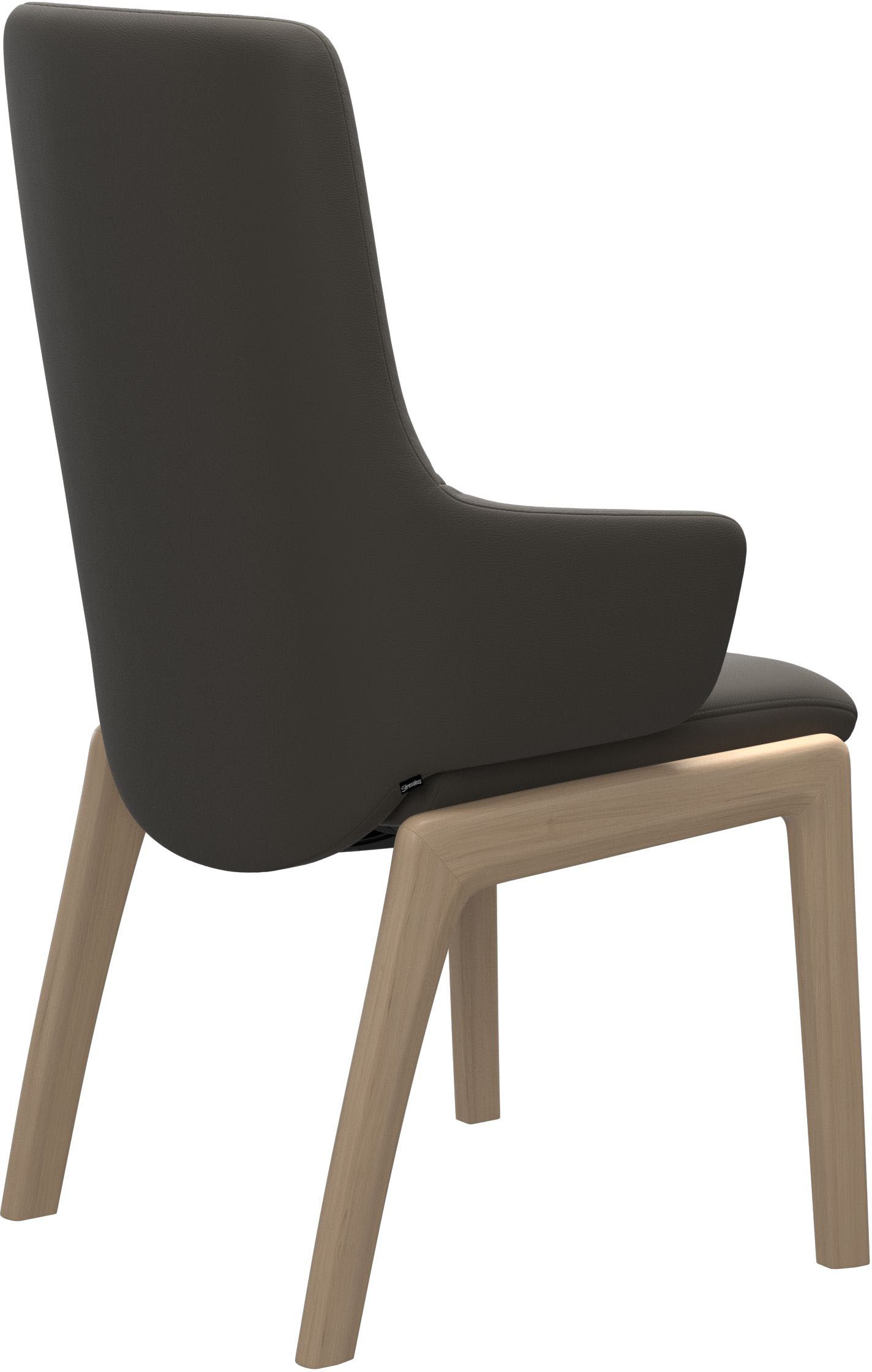 Thumbnail - Stressless "Laurel" () High Back mit Armlehne, Größe L, mit abgerundeten Beinen in Eiche