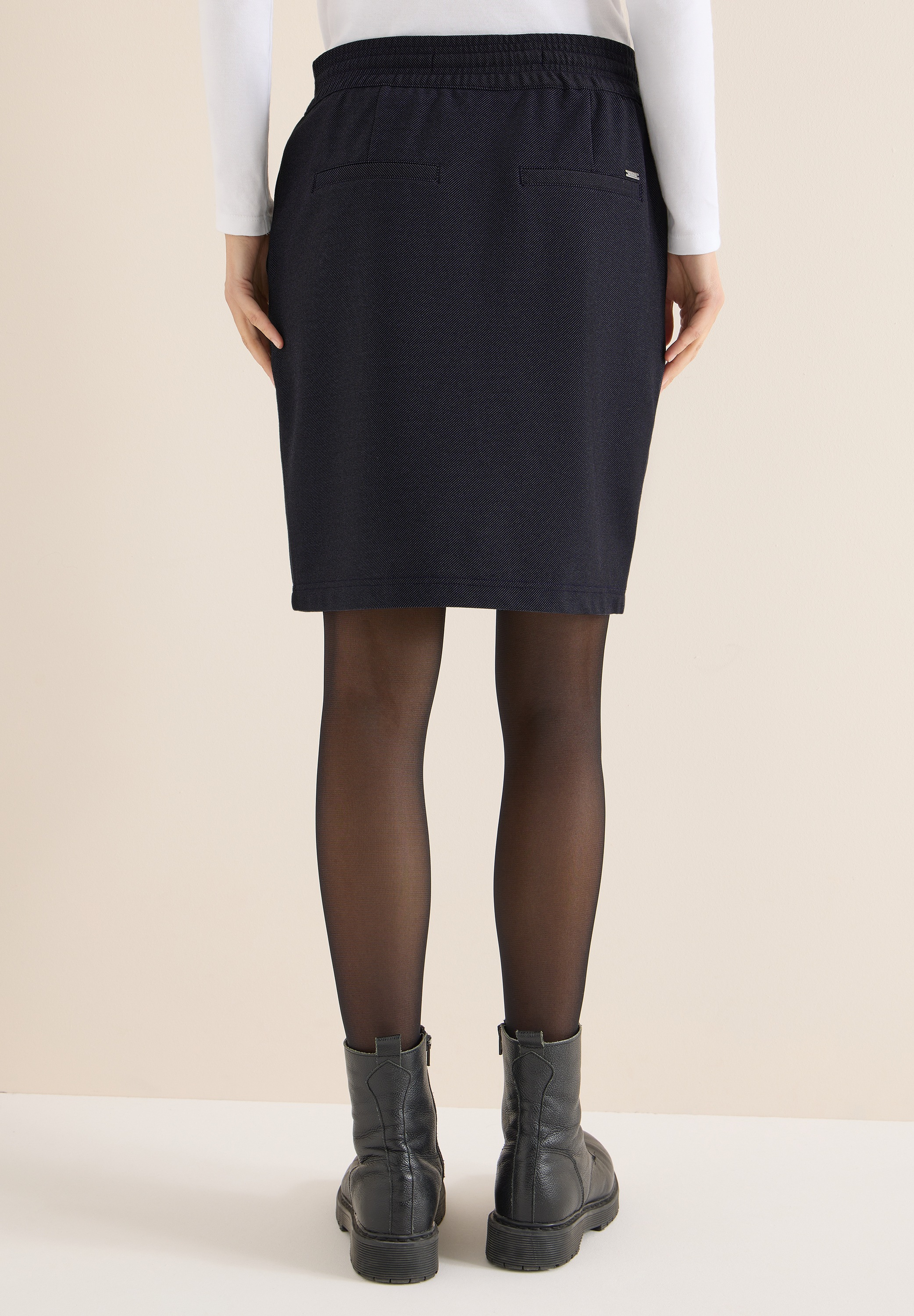 Cecil Minirock Elastikbund mit Tunnelzug günstig online kaufen