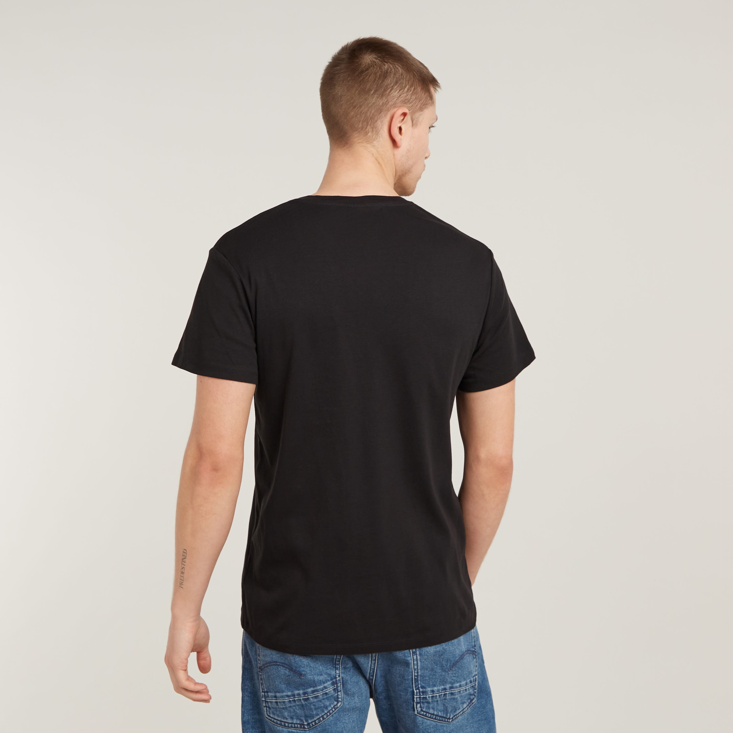 G-STAR V-Shirt, (Packung, 2 tlg.), im Zweierpack