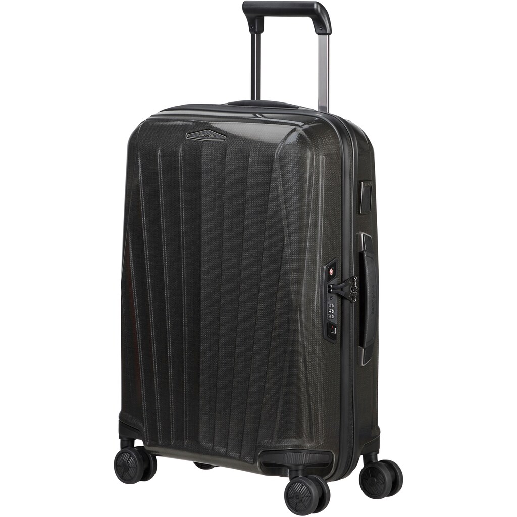 Samsonite Hartschalen-Trolley »Major-Lite, black, 55 cm«, 4 Rollen