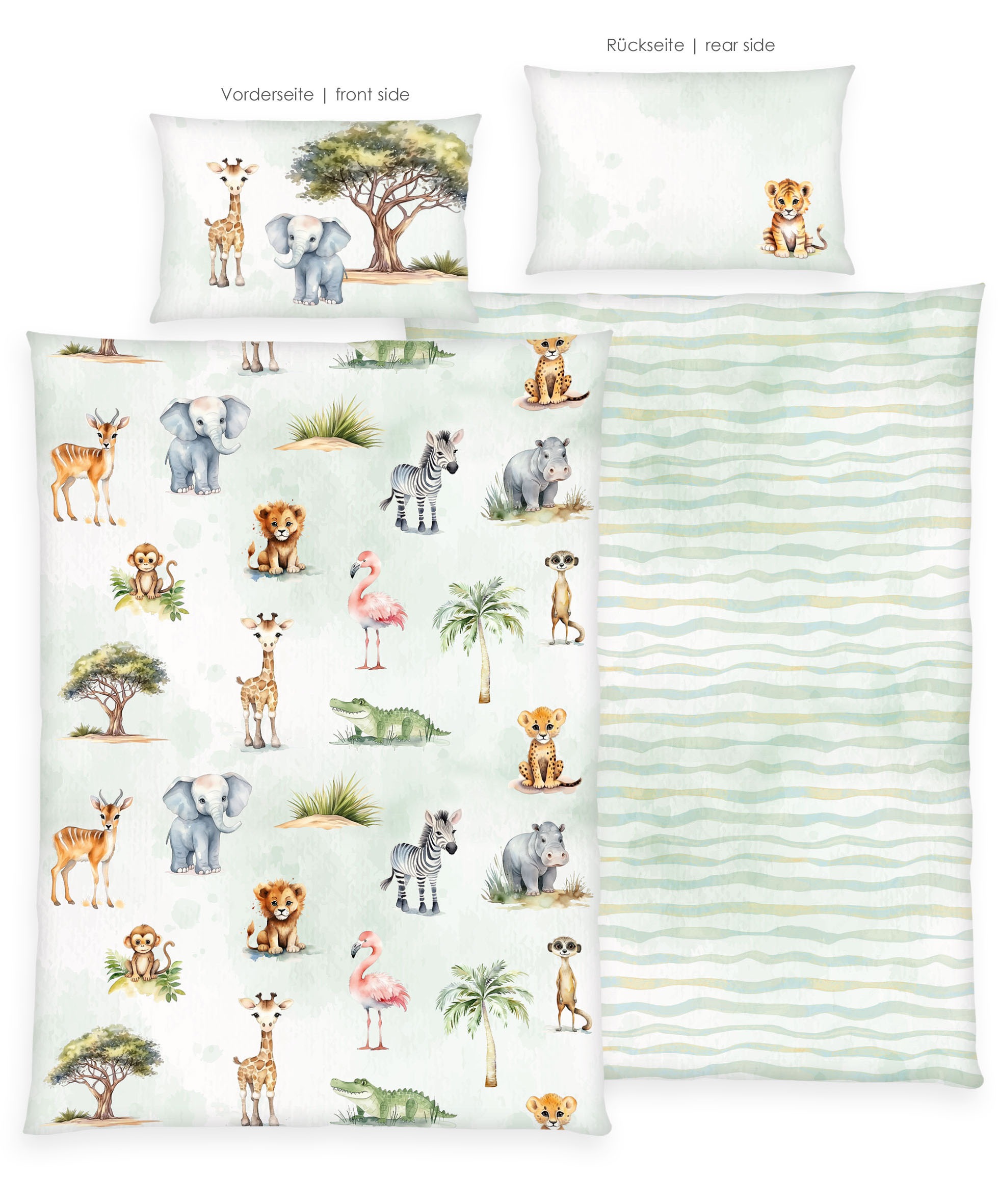 Baby Best Babybettwäsche "Baby Best Safari" 2 Stk. tlg. günstig online kaufen