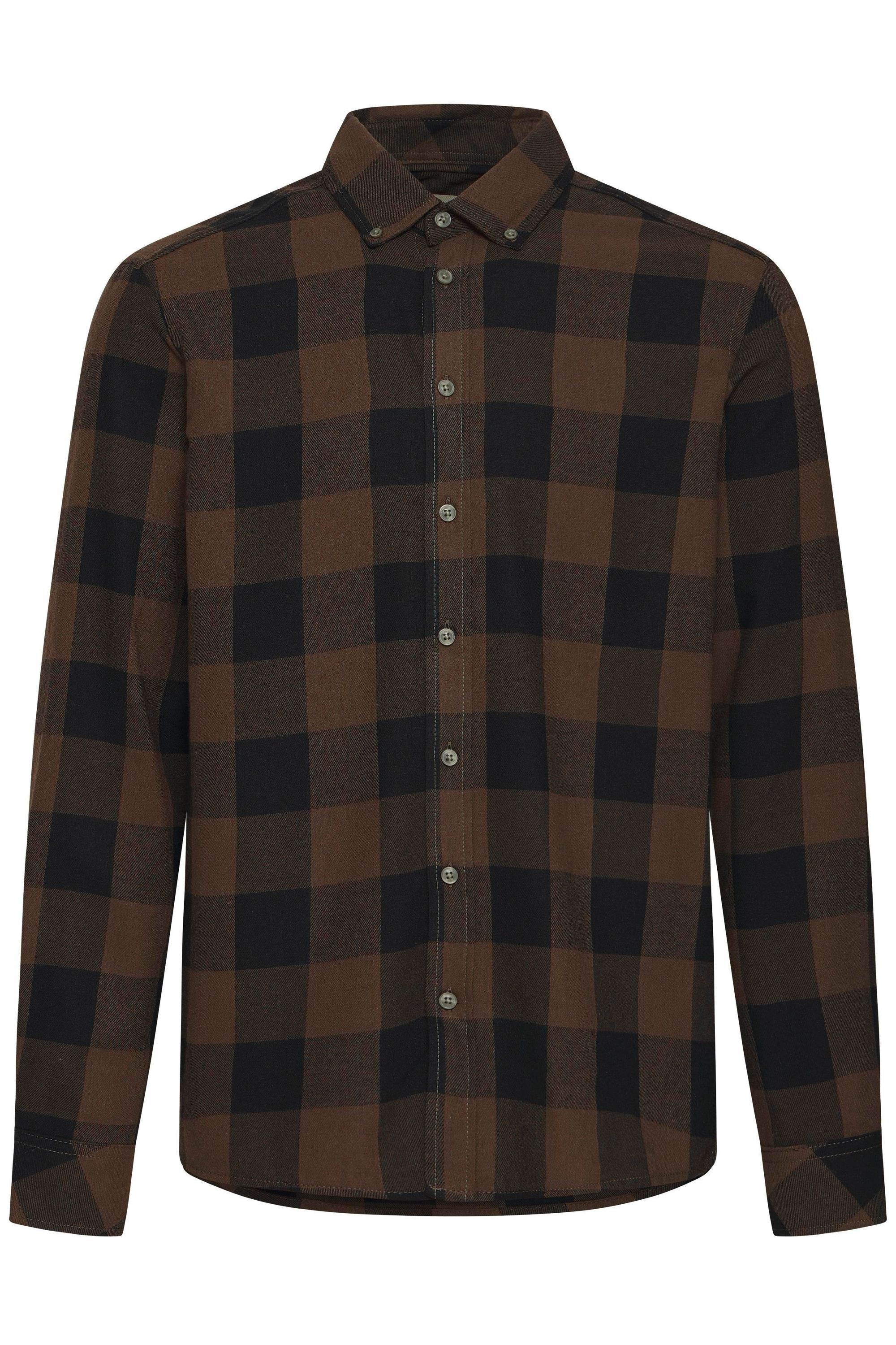 Blend Flanellhemd "BHBUSTER", Lässiges kariertes Langarmhemd im Baumfäller- günstig online kaufen