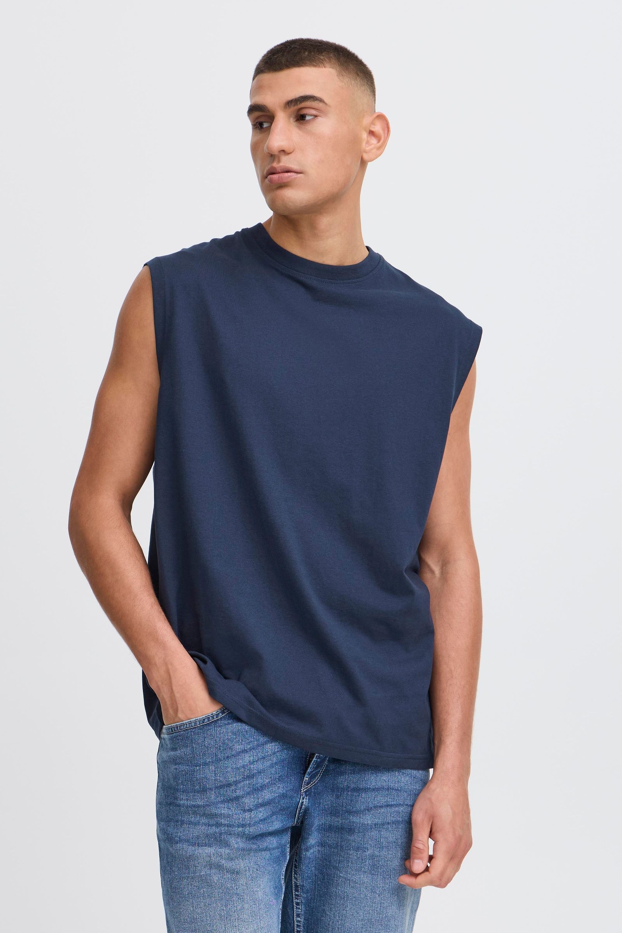!Solid Longtop »Rundhalsshirt SDBILO«