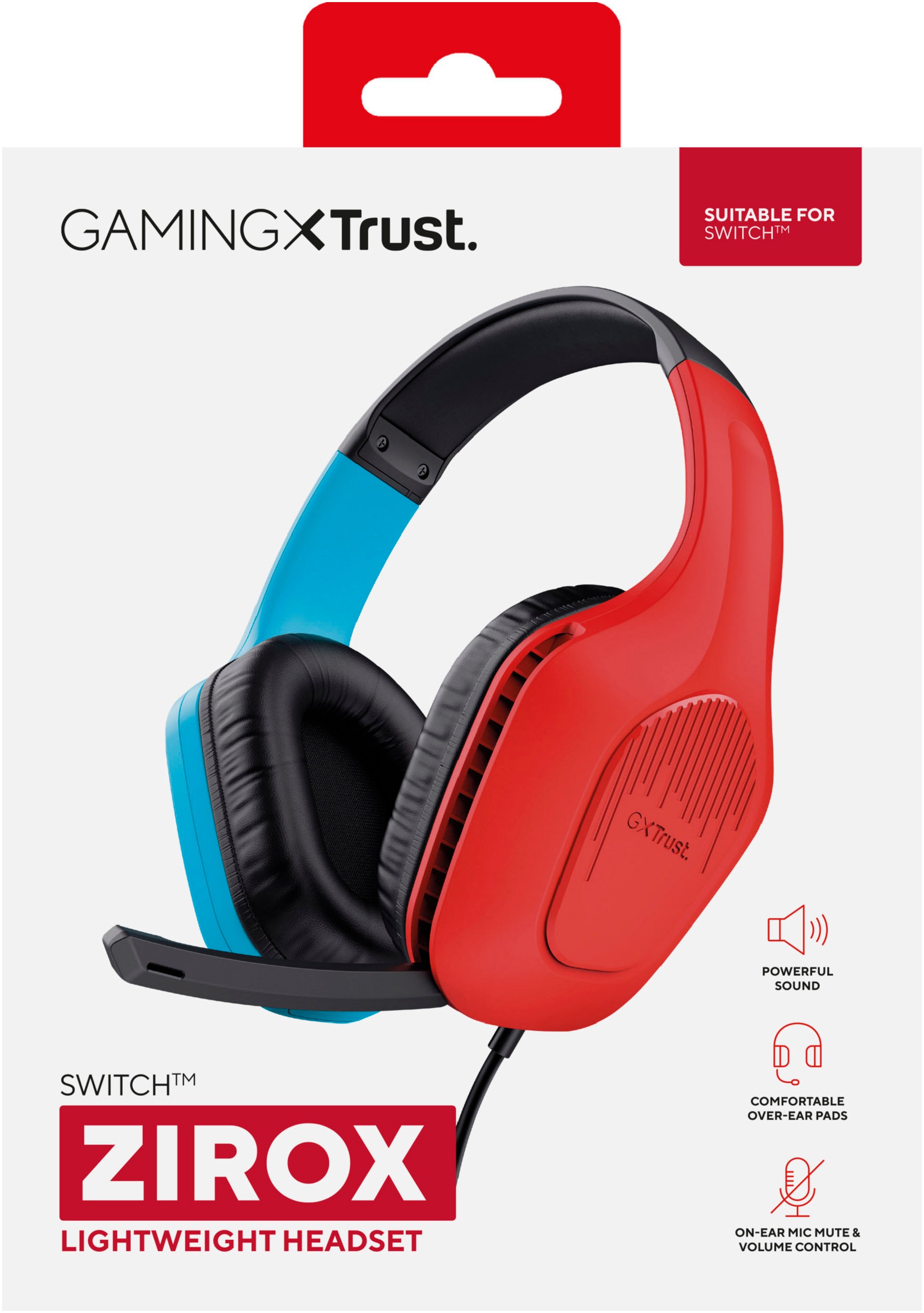 Trust Gaming-Headset »GXT 416S Zirox«