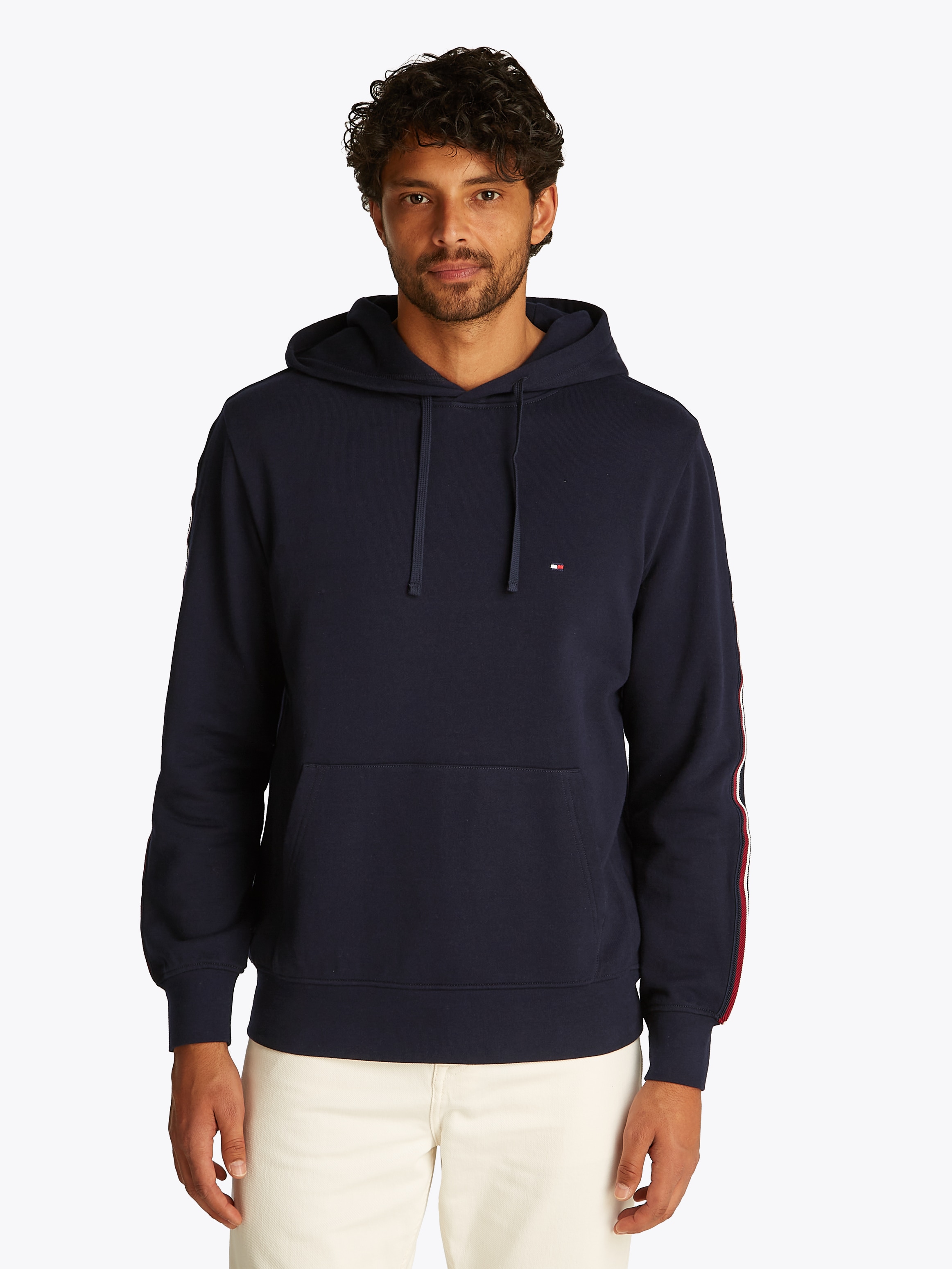 Tommy Hilfiger Hoodie "GLOBAL STRIPE HOODY", mit Streifen in Tommy farbe au günstig online kaufen