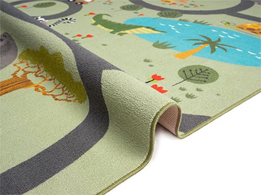 the carpet Teppich »Happy Life«, rechteckig, 4 mm Höhe, Life Kinderzimmer Teppich Spielteppich pflegeleicht