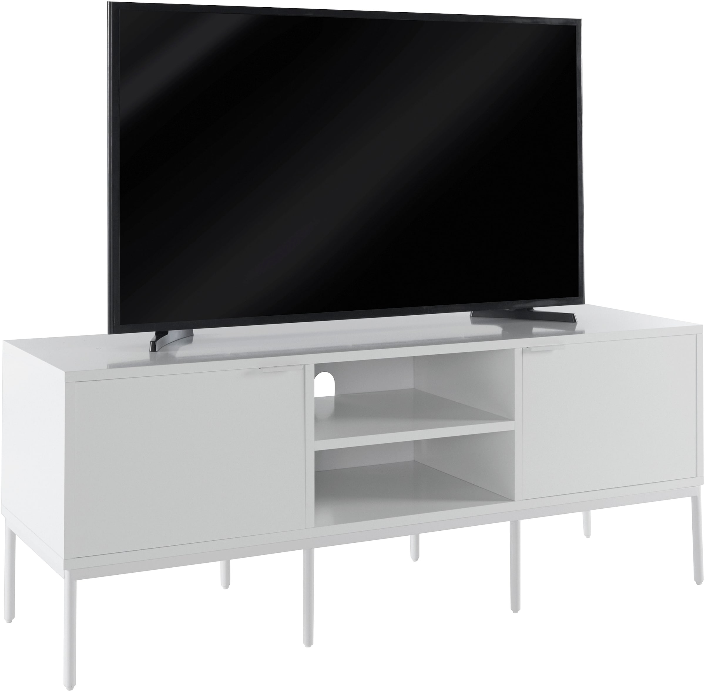 s.Oliver TV-Schrank »Kallby« 1 Stk. tlg. lackiertes MDF, Kabelmanagement, Soft-Close Funktion, Breite 140 cm