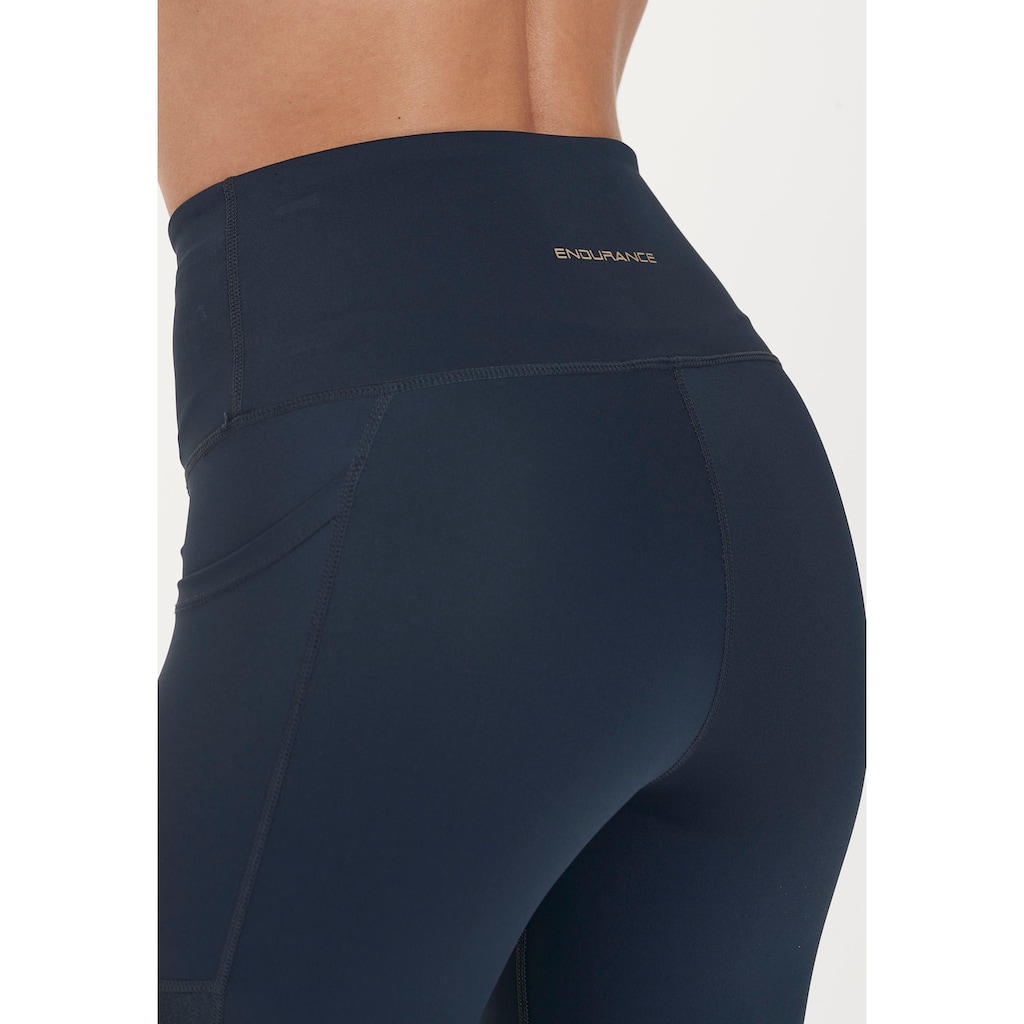 ENDURANCE Funktionstights »YURRY W Tights W Pockets«, mit bester Lauf -und Fitnessausstattung