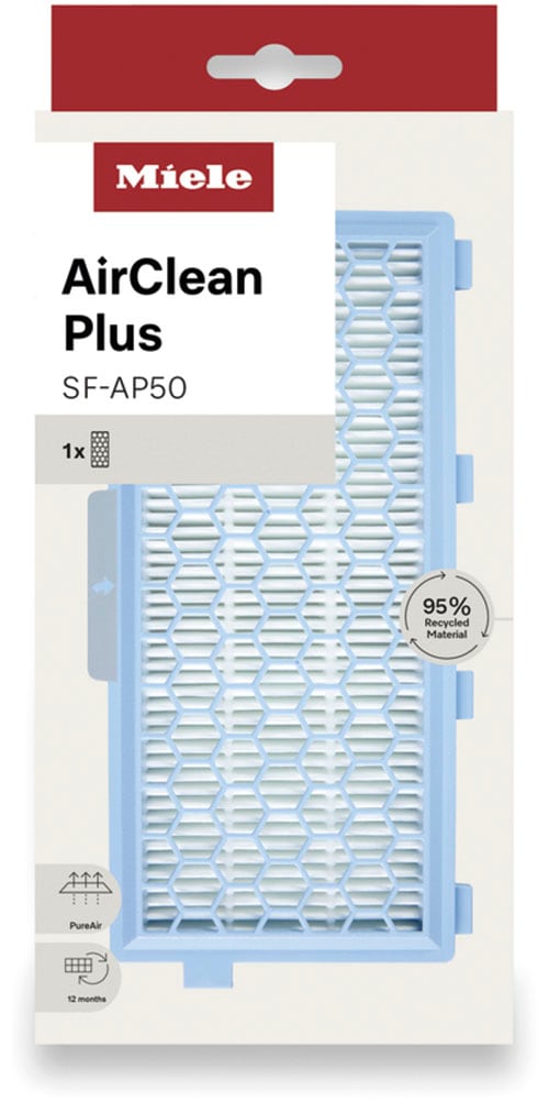 Miele CleanAir-Filter »AirClean Filter Plus SF-AP 50« Packung, 1 AirClean Plus Filter, 1 Stk. tlg. Miele Original Zubehör