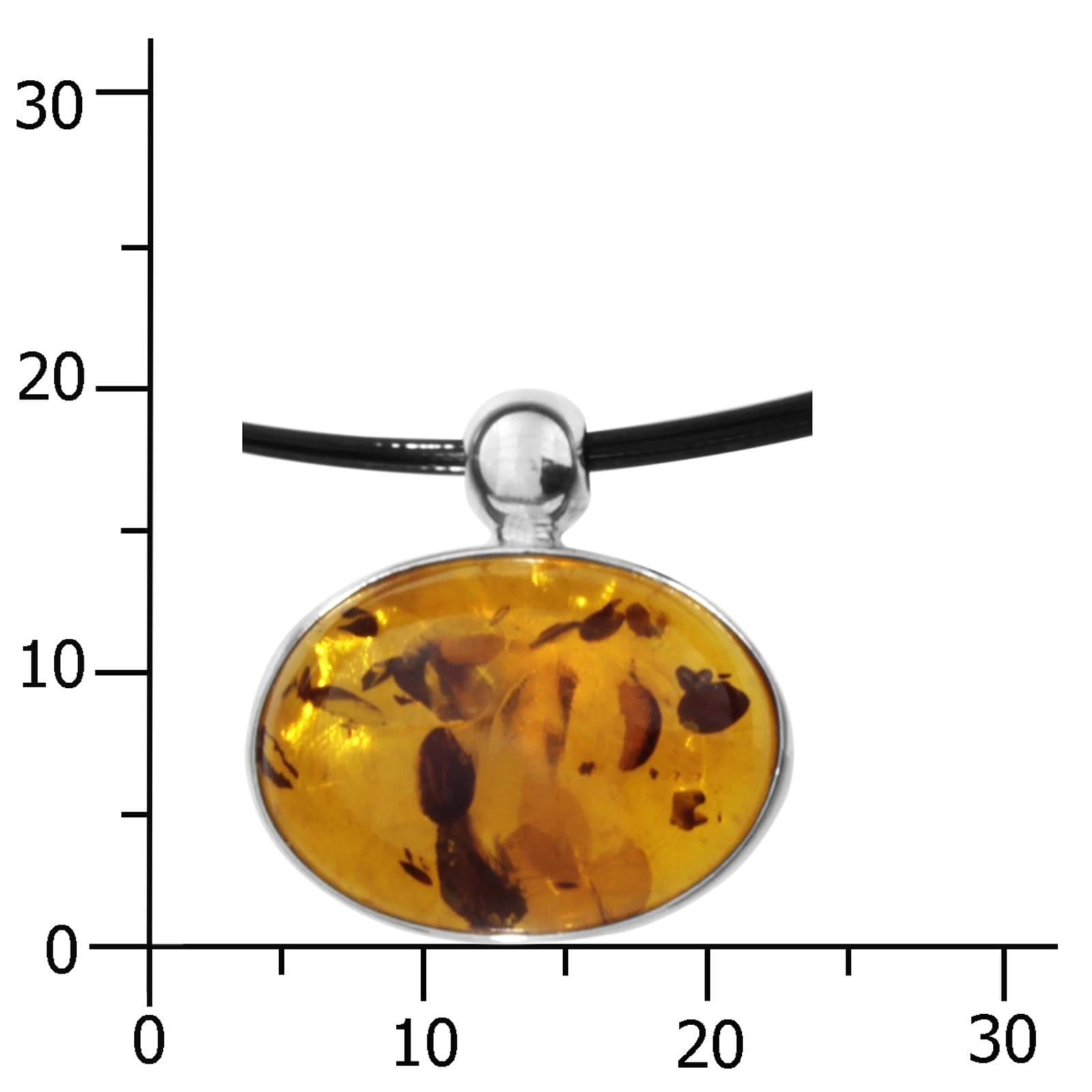 OSTSEE-SCHMUCK Collier »Ostsee-Schmuck Collier Classic 18 x 13 mm«, (1 tlg.)