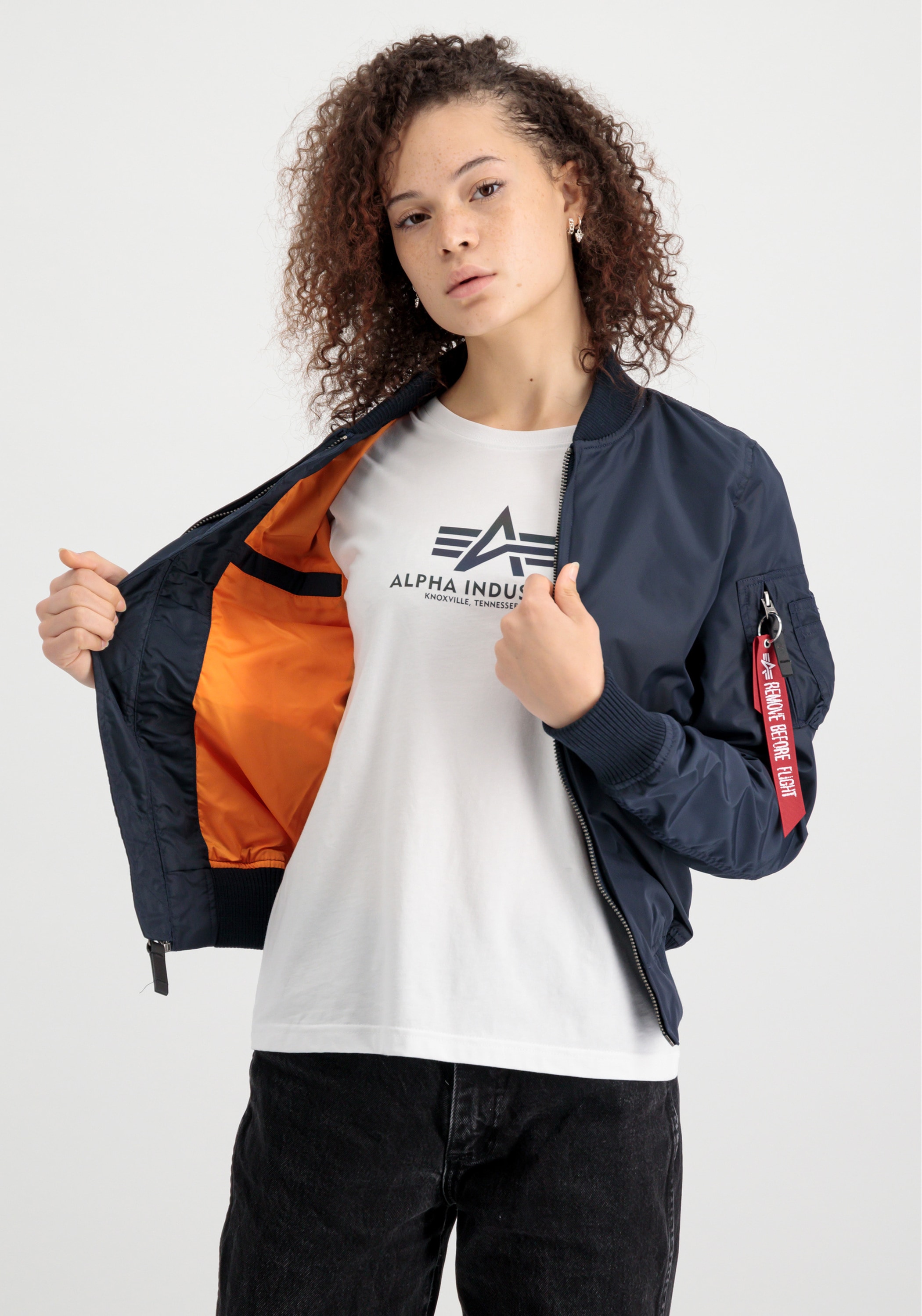 Alpha Industries Bomberjacke »Alpha Industries Women - Bomber Jackets MA-1 TT Two Tone Women«