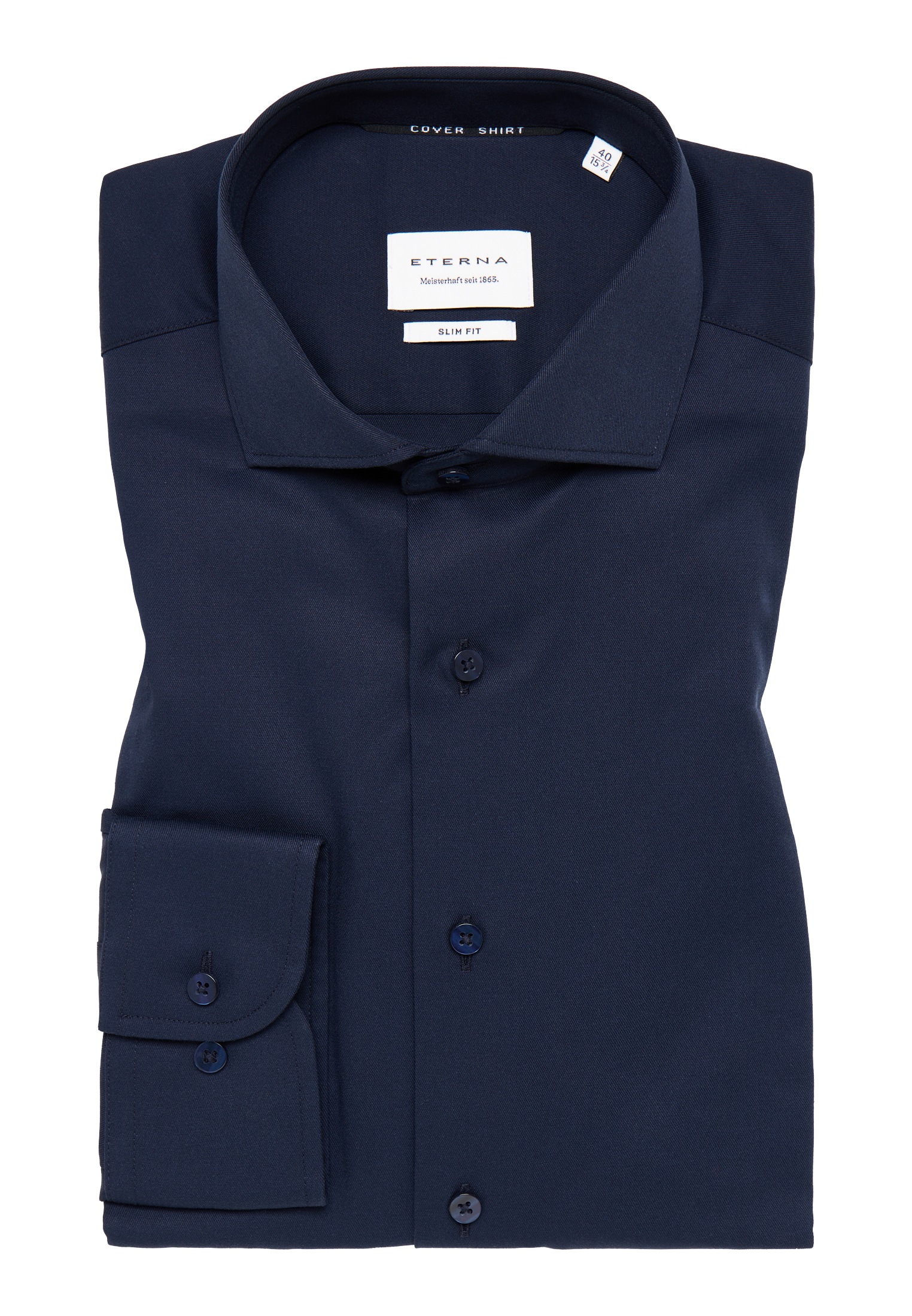 Eterna Langarmhemd »SLIM FIT«, NON IRON (bügelfrei)