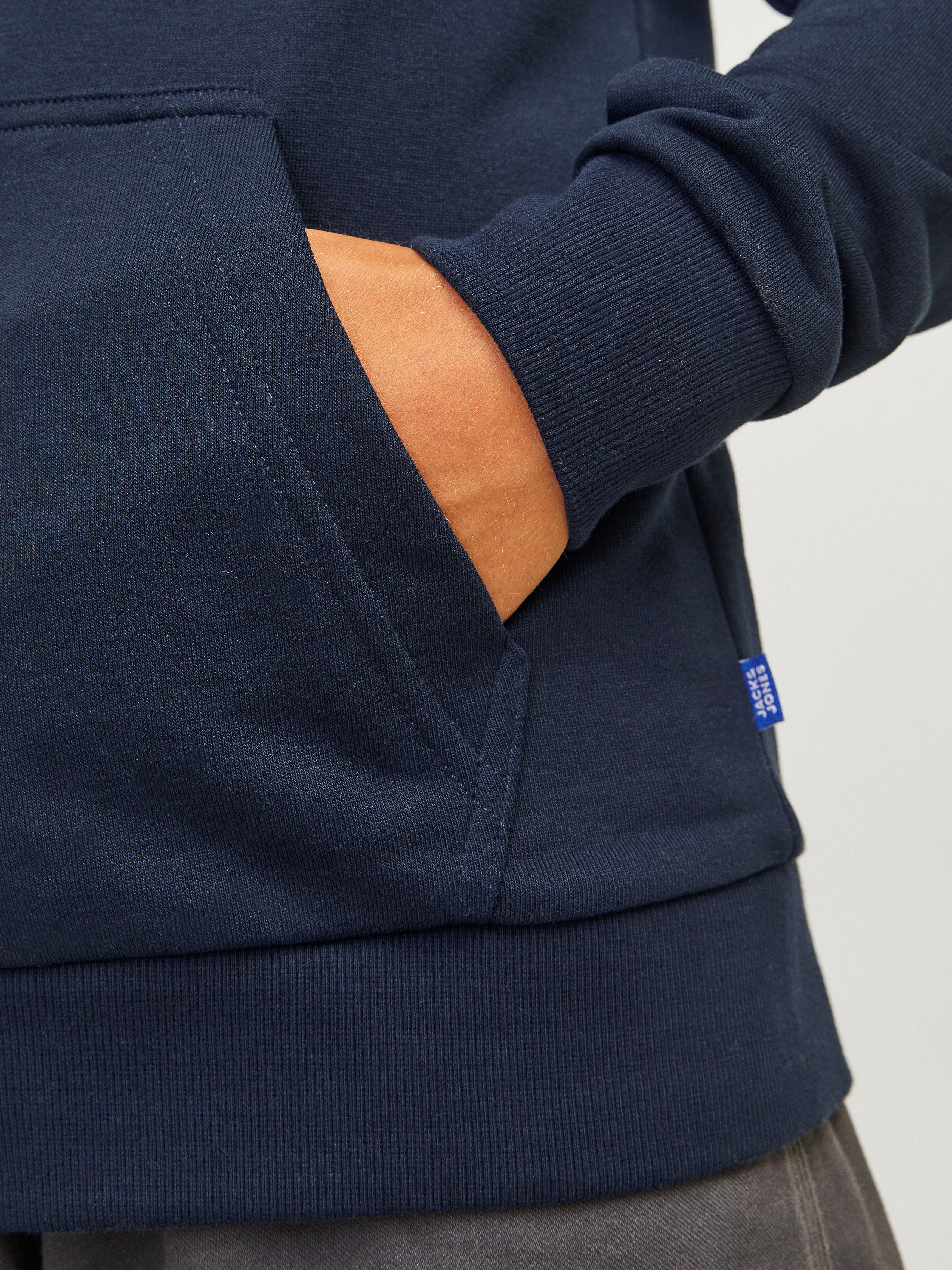 Thumbnail - Jack & Jones Junior Sweatjacke "JJEBRADLEY kombinierbar, mit Kapuze, pflegeleicht" unifarben, casual, regular fit, Sweat...