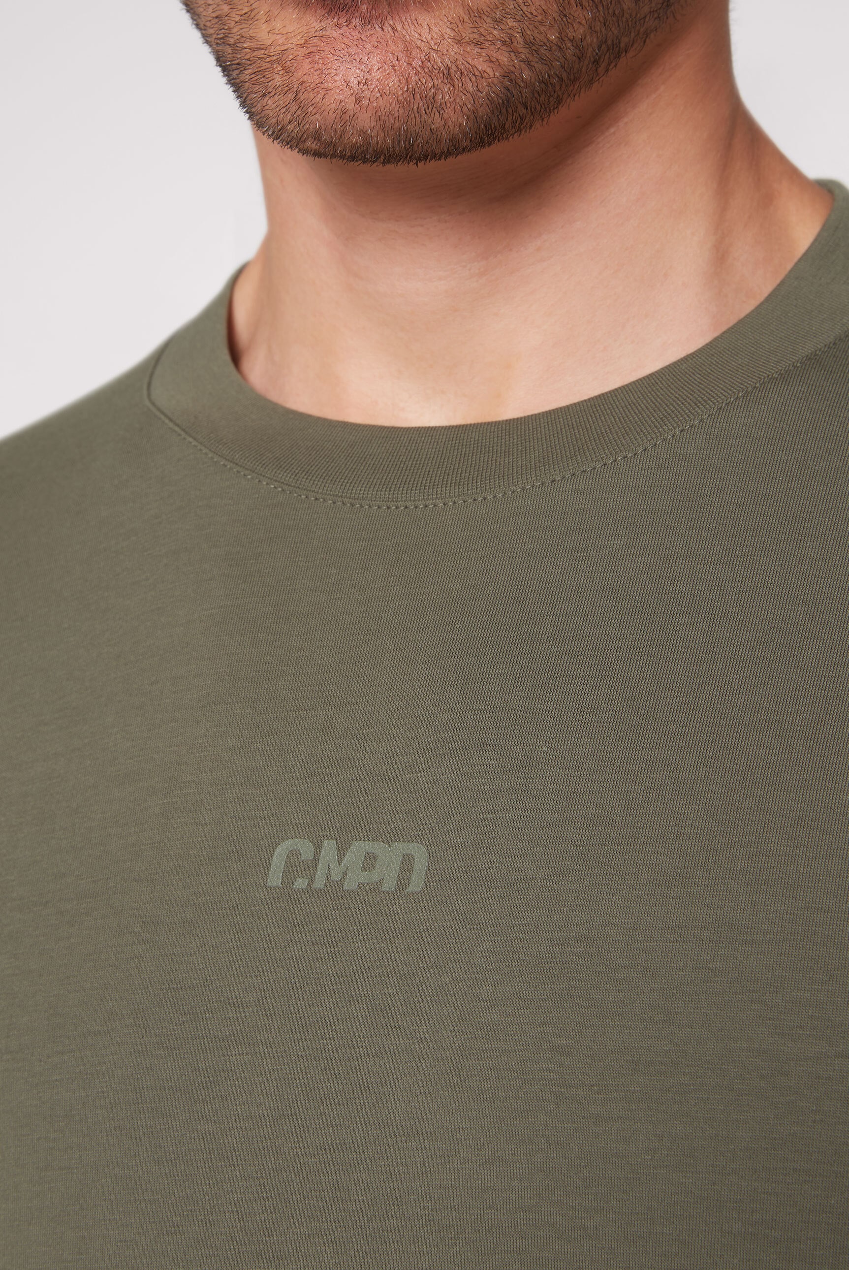 CMPD Rundhalsshirt, mit Necktape