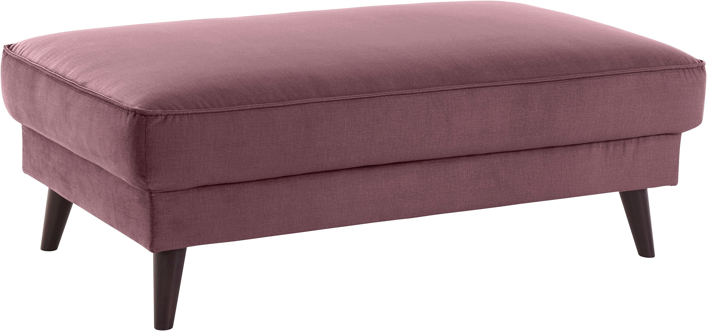 Hockerbank HOME AFFAIRE "Junis", rosa (altrosa), B:123cm H:44cm T:74cm, Hocker