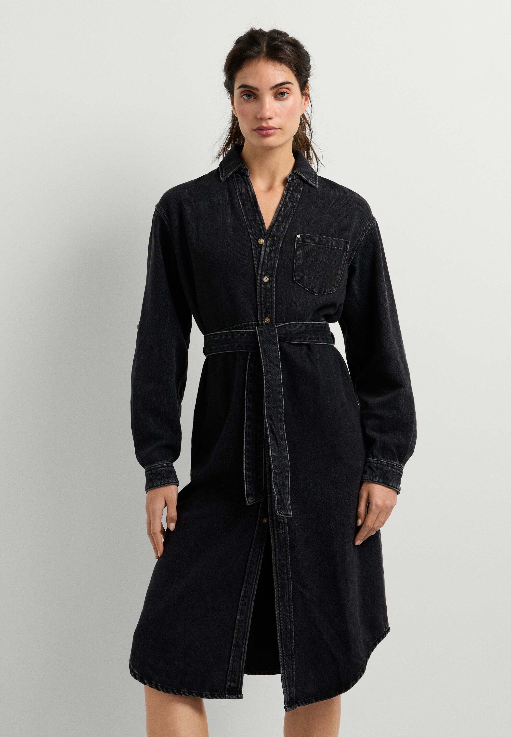 Pepe Jeans Jeanskleid »denim dress ANGIE CLASSIC SHIRT DRESS«