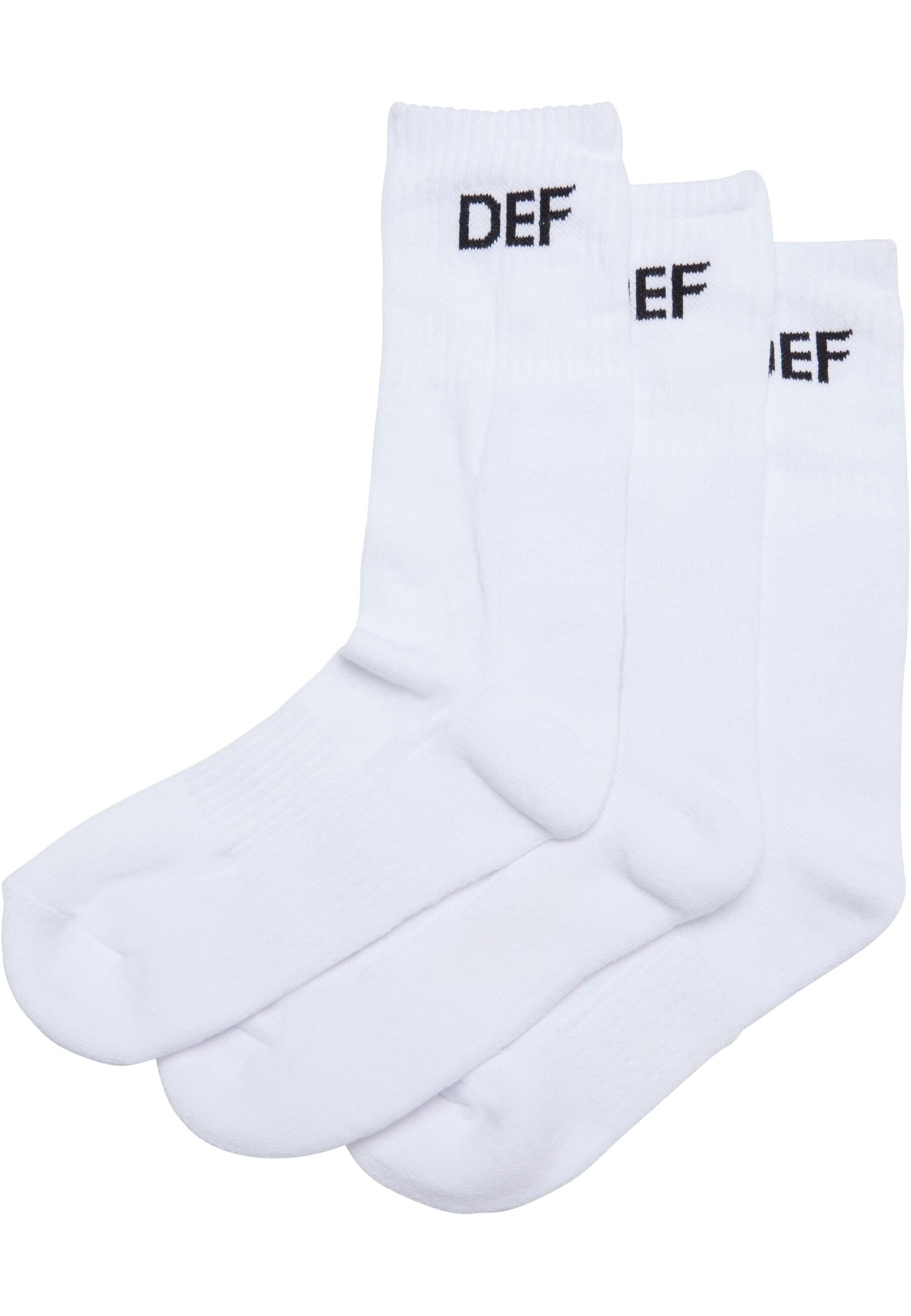 DEF Basicsocken "DEF Damen DEF 3-Pack Socks Black", (1 Paar) günstig online kaufen