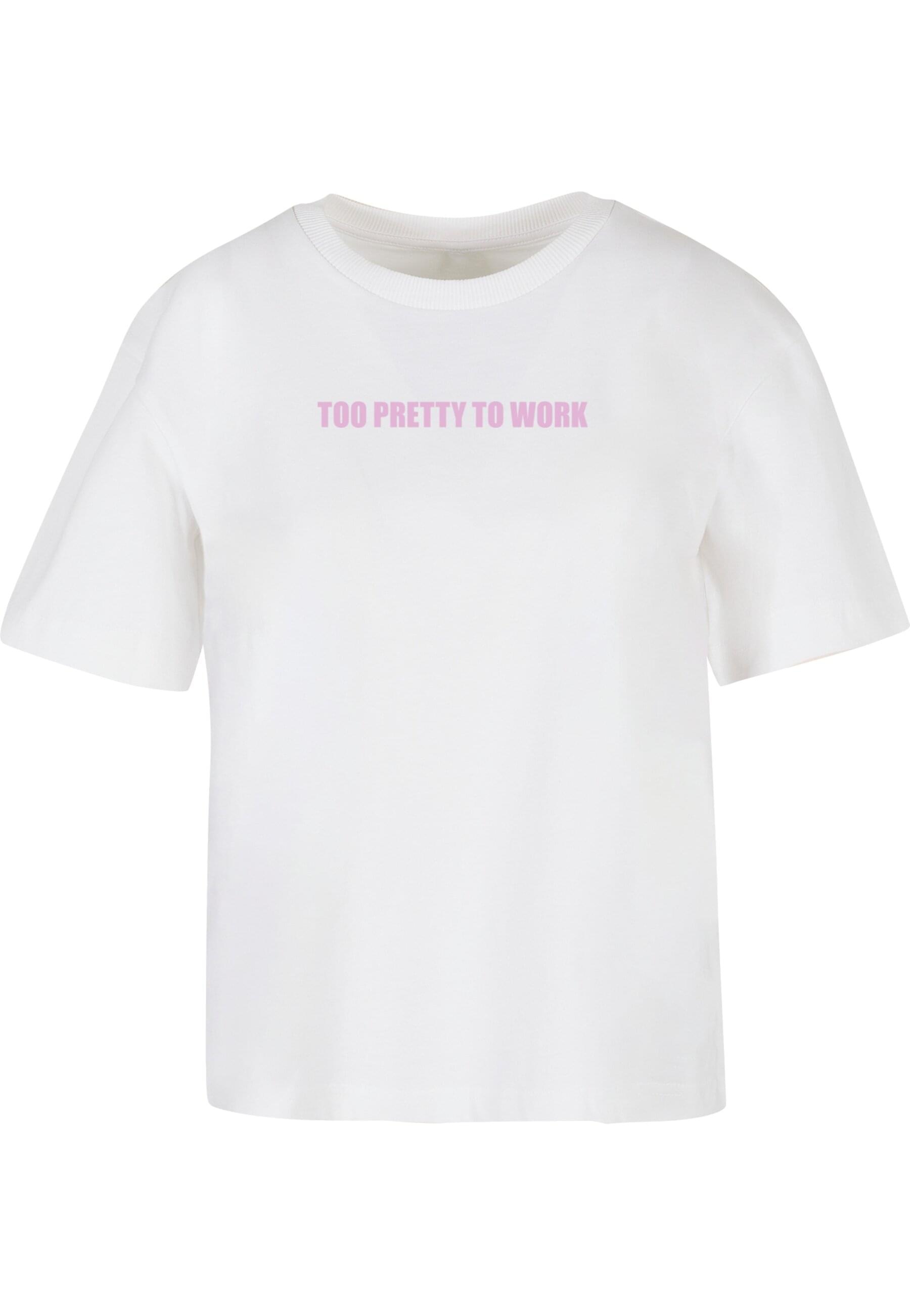 Miss Tee T-Shirt "Miss Tee Too Pretty Tee" 1 Stk. tlg. günstig online kaufen