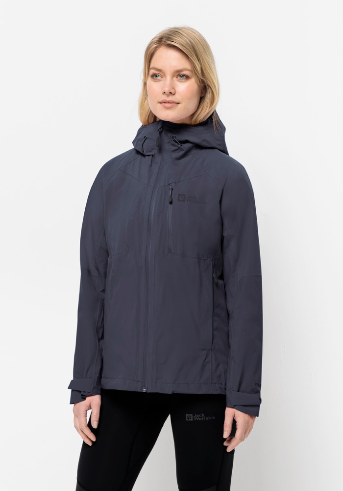 Funktionsjacke »EAGLE PEAK 2L JKT W«, mit Kapuze