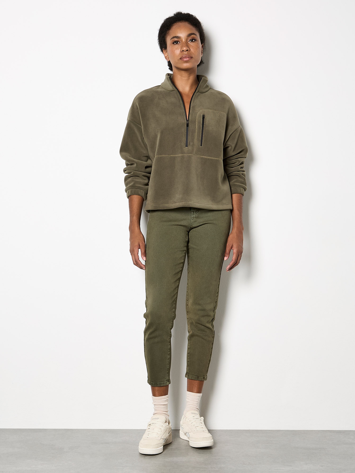 Apricot Skinny-fit-Jeans »Freya Paper Bag Jeans« in Cropped Länge