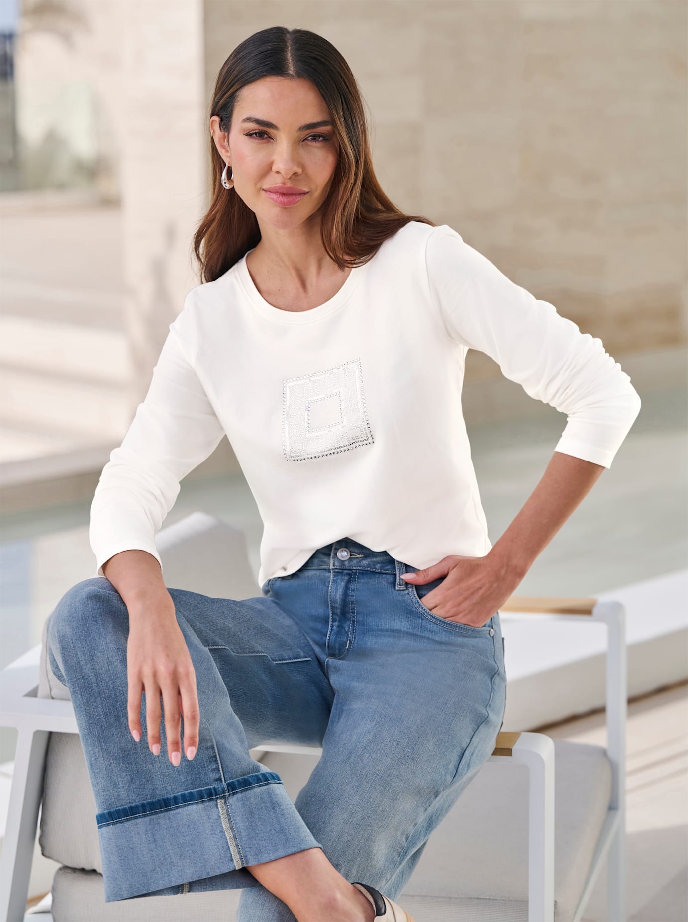 heine Langarmshirt "Shirt" 1